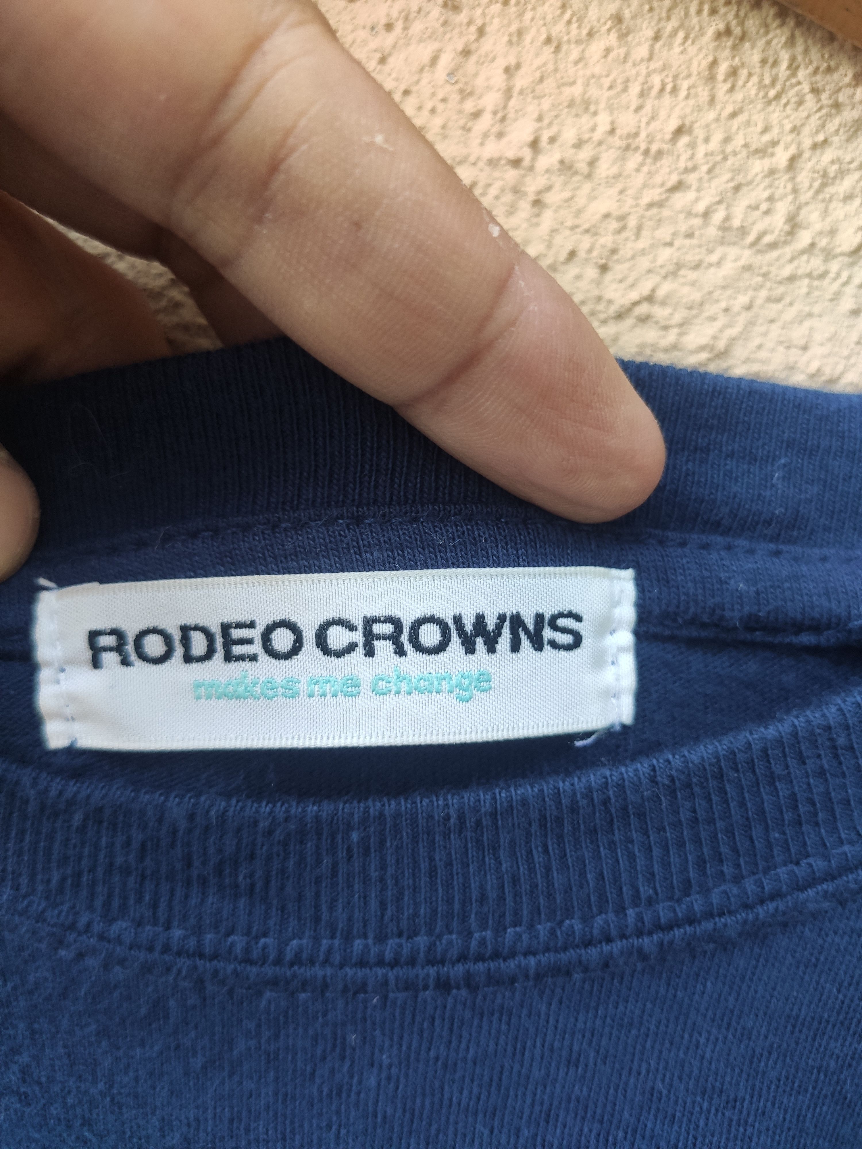 Japanese Brand Rodeo Crown t shirt embroidery paislee Size US XL / EU 56 / 4 - 4 Thumbnail