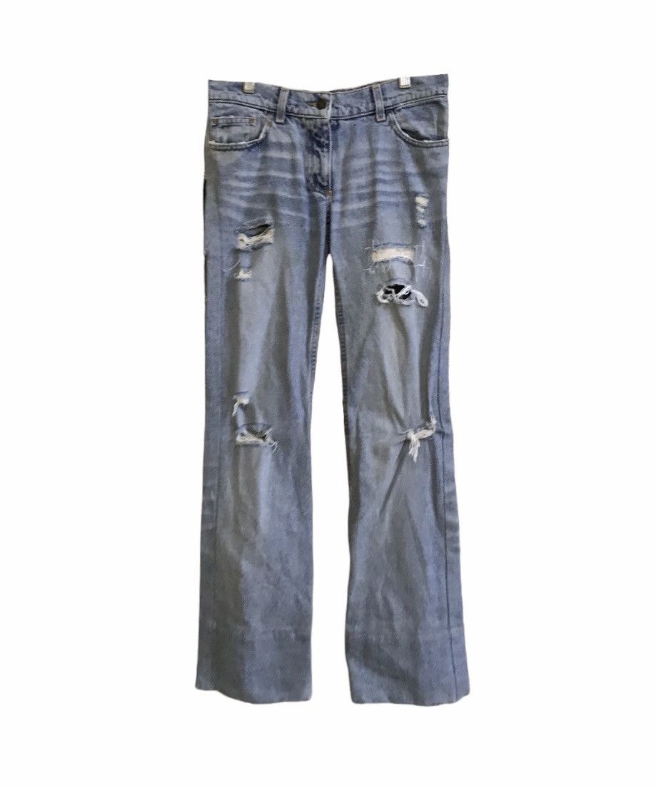 Dolce & Gabbana Dolce & Gabbana Distressed Jeans Size US 31 - 1 Thumbnail