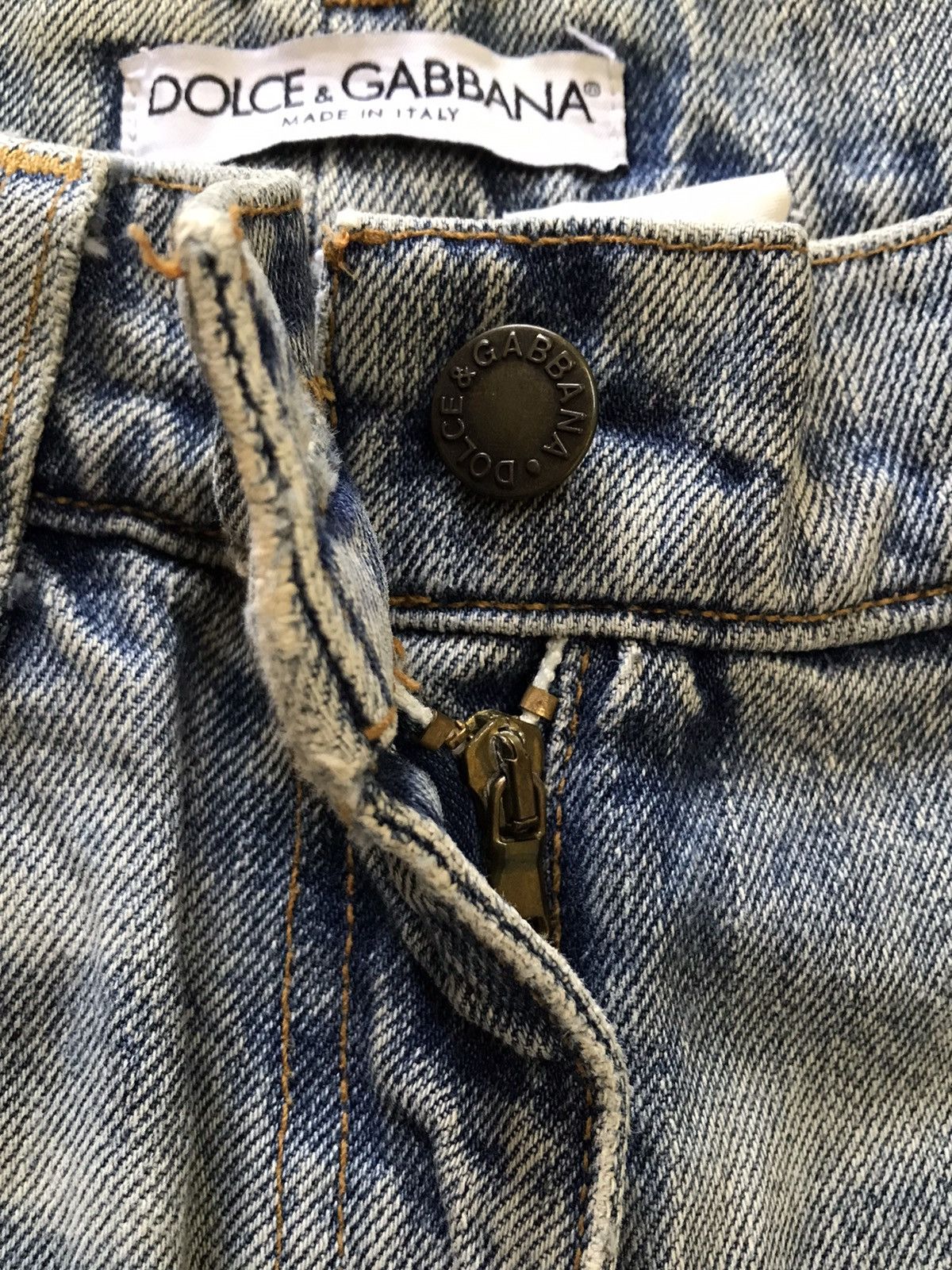 Dolce & Gabbana Dolce & Gabbana Distressed Jeans Size US 31 - 7 Thumbnail
