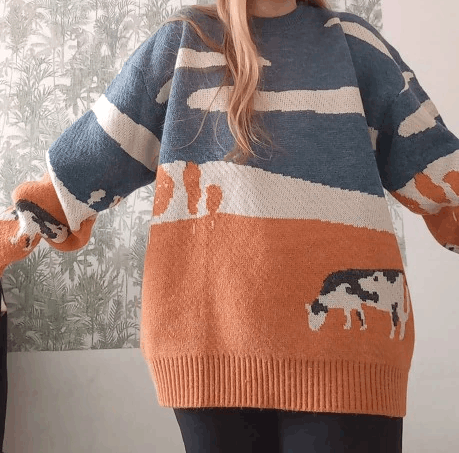 Other Harajuku Winter Sweater Size US XL / EU 56 / 4 - 4 Thumbnail