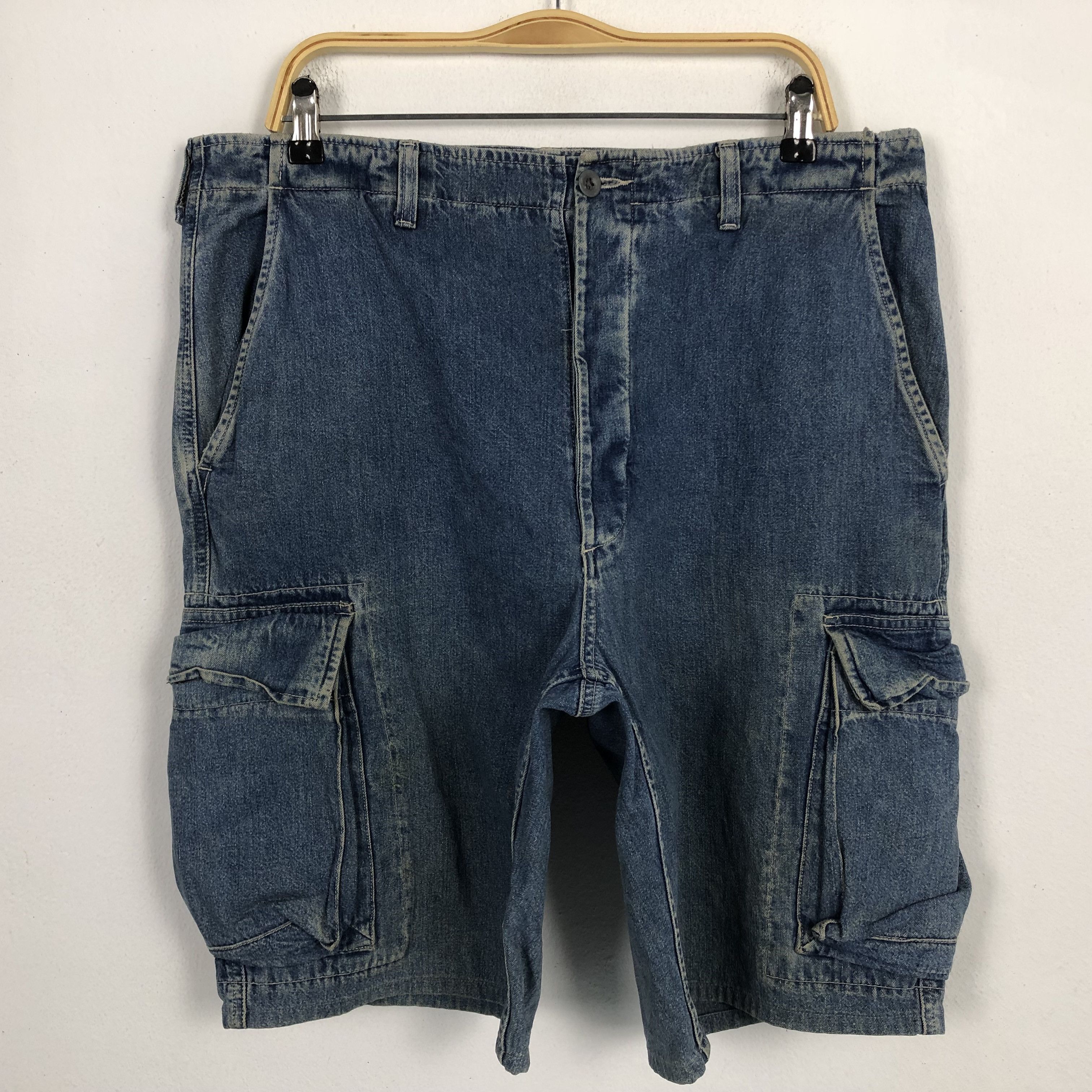 Vintage Ralph Laurent Cargo Short Denim Jeans