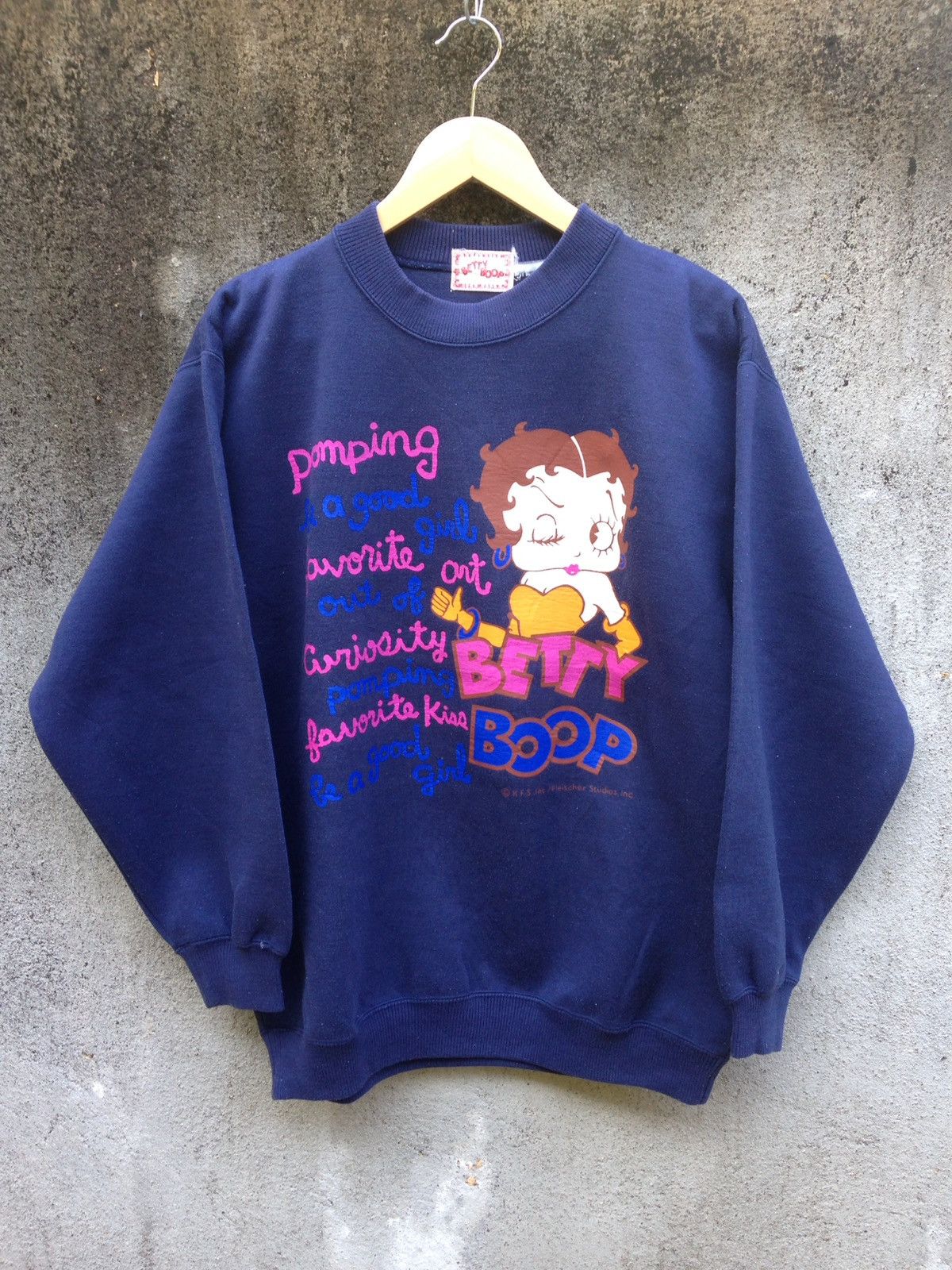 Vintage Sweatshirt Betty Boop | Grailed