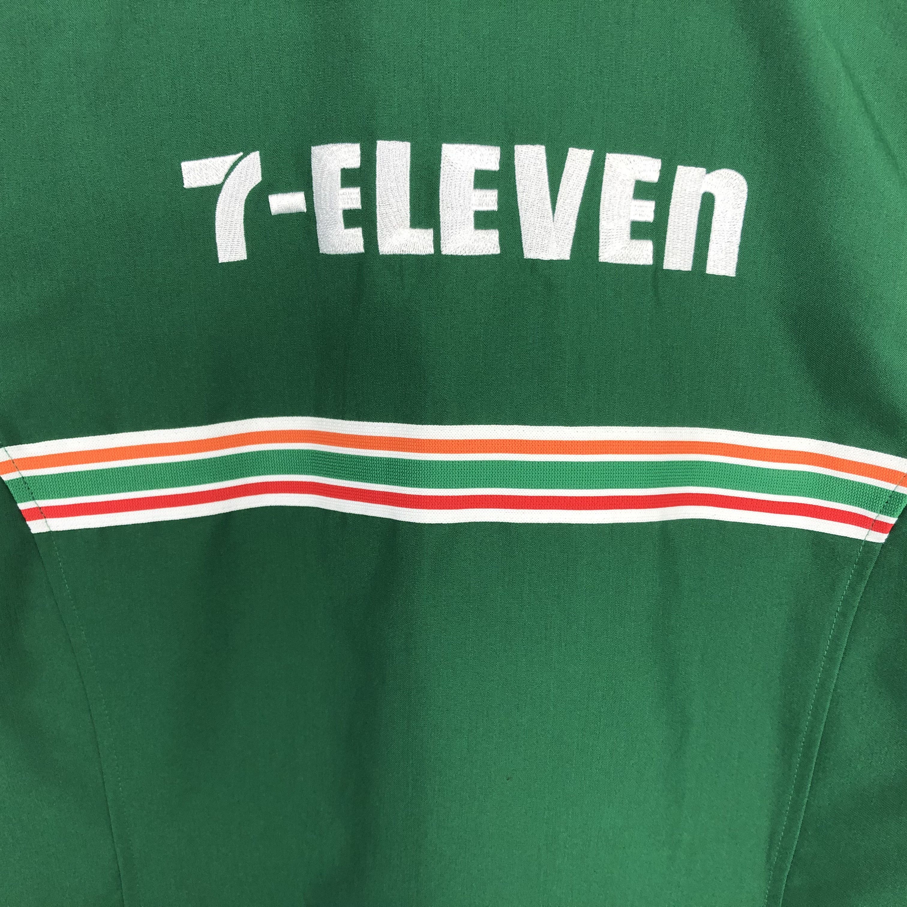 Uniform Wares Vintage 7 Eleven Embroidery Logo Uniform Workers Jacket Size US XS / EU 42 / 0 - 4 Thumbnail