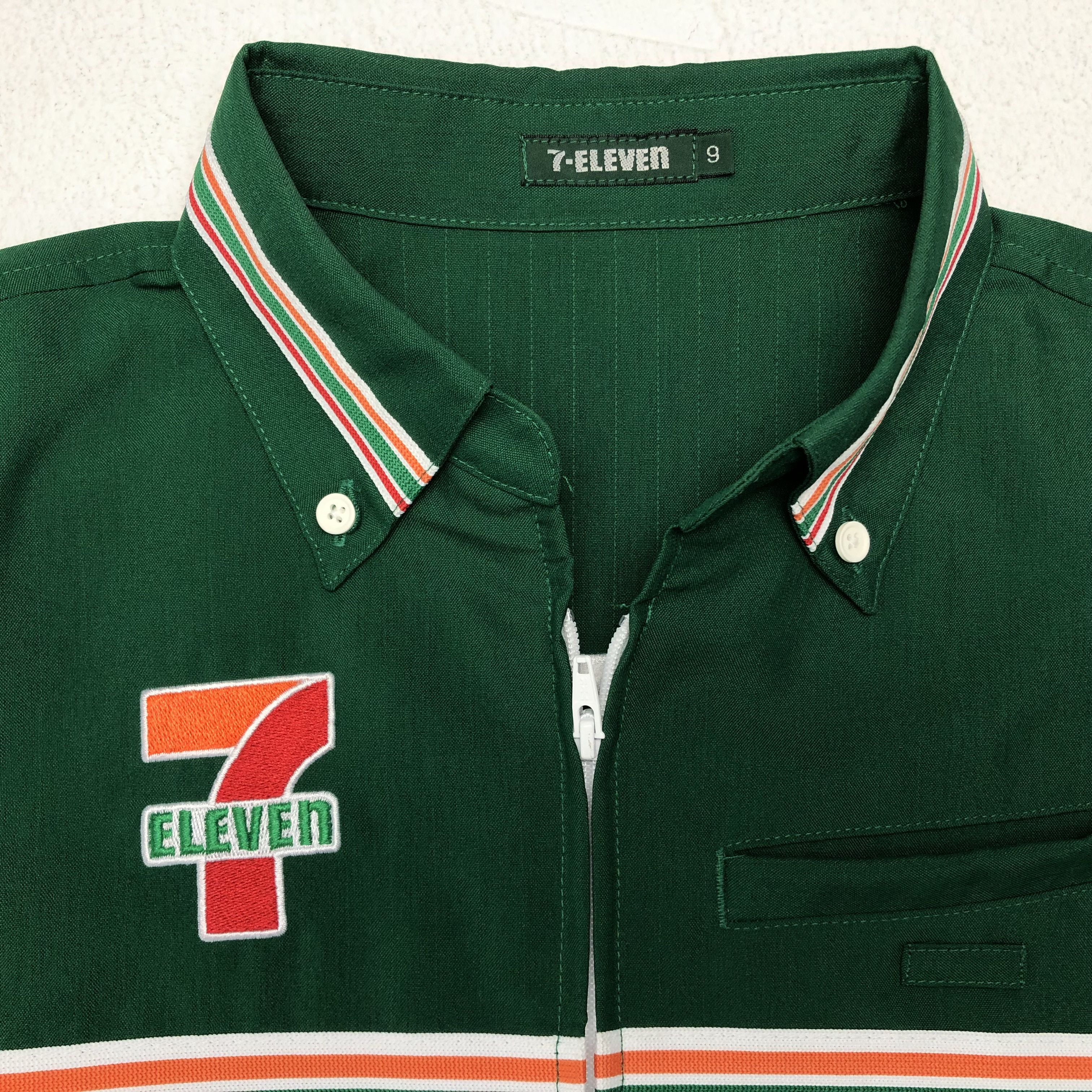 Uniform Wares Vintage 7 Eleven Embroidery Logo Uniform Workers Jacket Size US XS / EU 42 / 0 - 5 Thumbnail