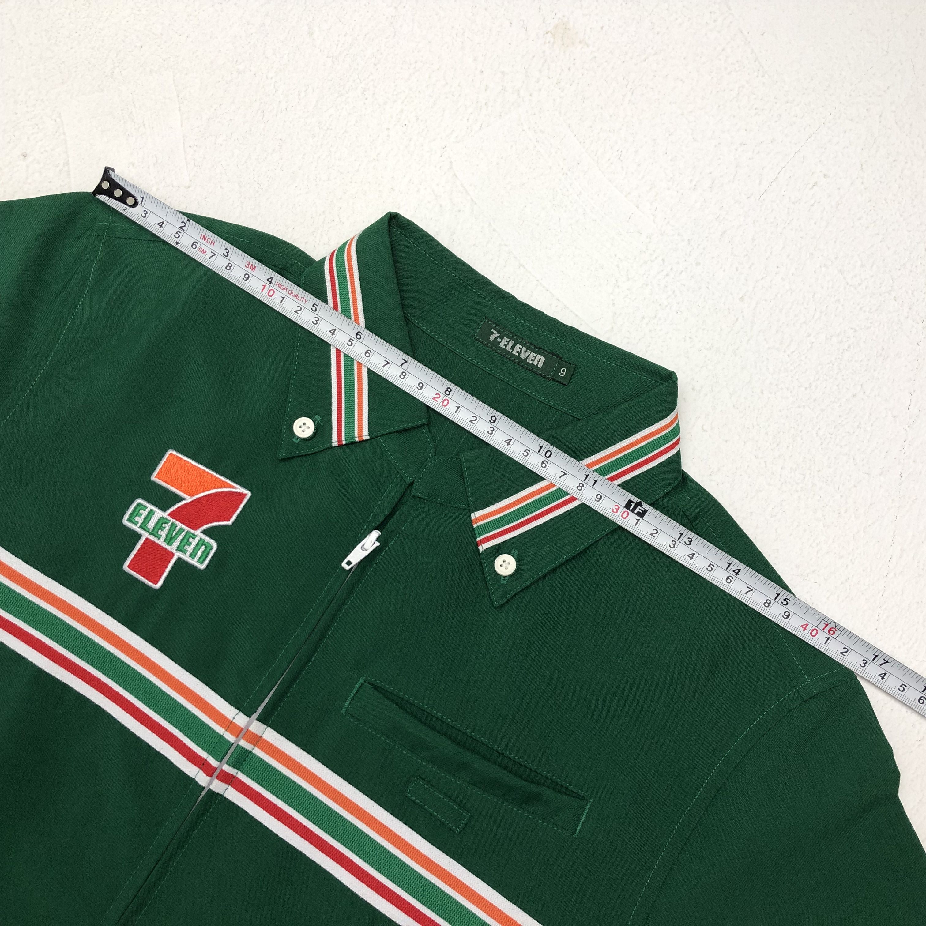 Uniform Wares Vintage 7 Eleven Embroidery Logo Uniform Workers Jacket Size US XS / EU 42 / 0 - 6 Thumbnail