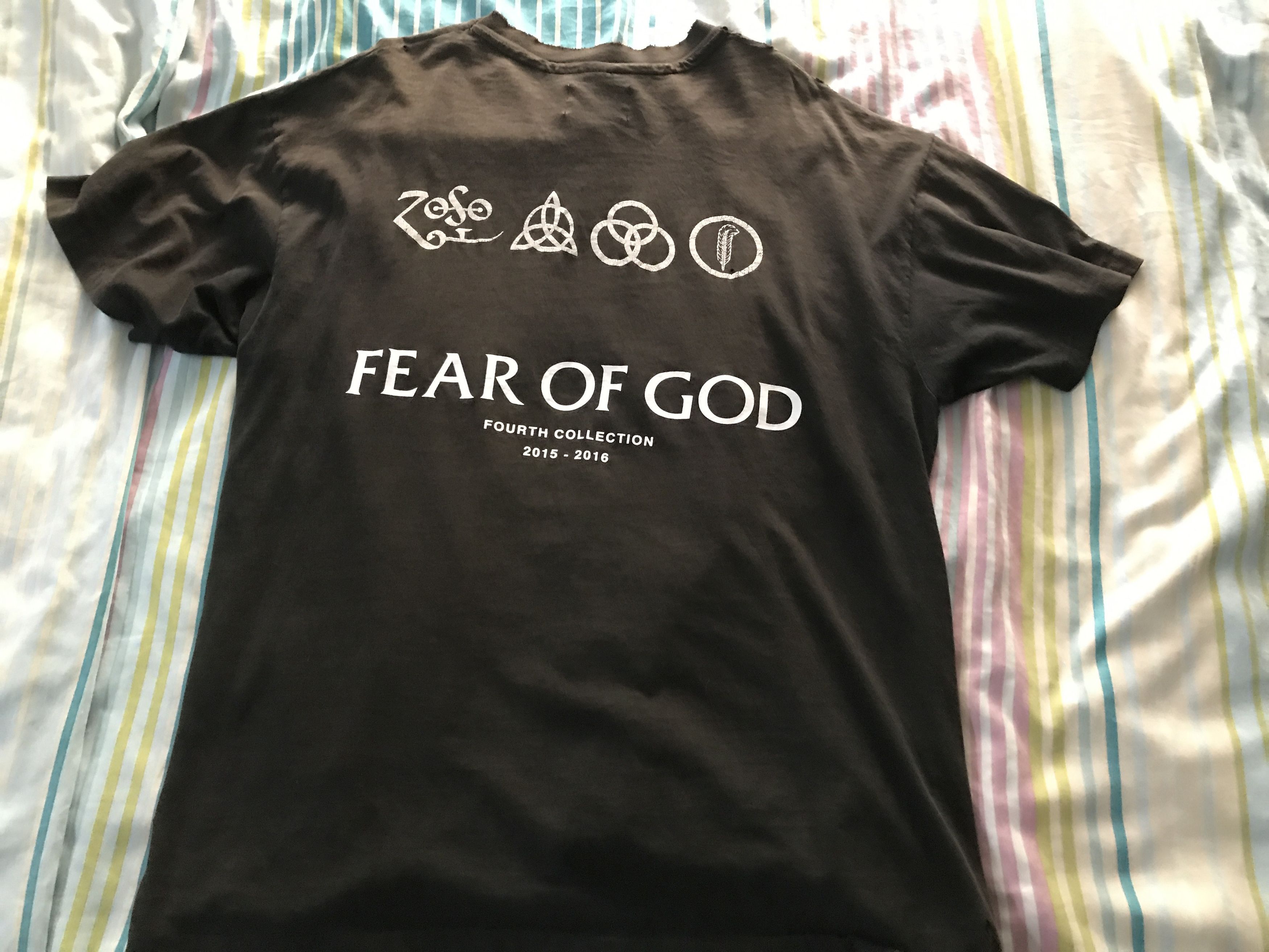Fear of God Fear of God Resurrected Tee Led Zeppelin | Grailed Fear of God Fear of God Resurrected Tee Led Zeppelin | Grailed