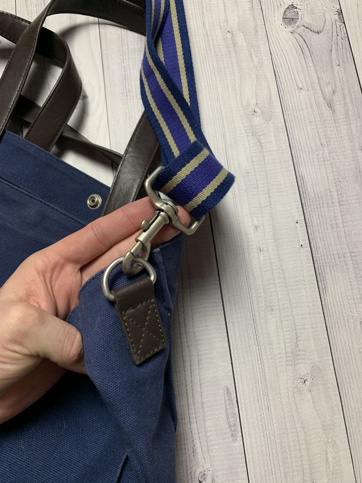 Fred Perry Vintage Bag Fred Perry navy logo Size ONE SIZE - 6 Thumbnail