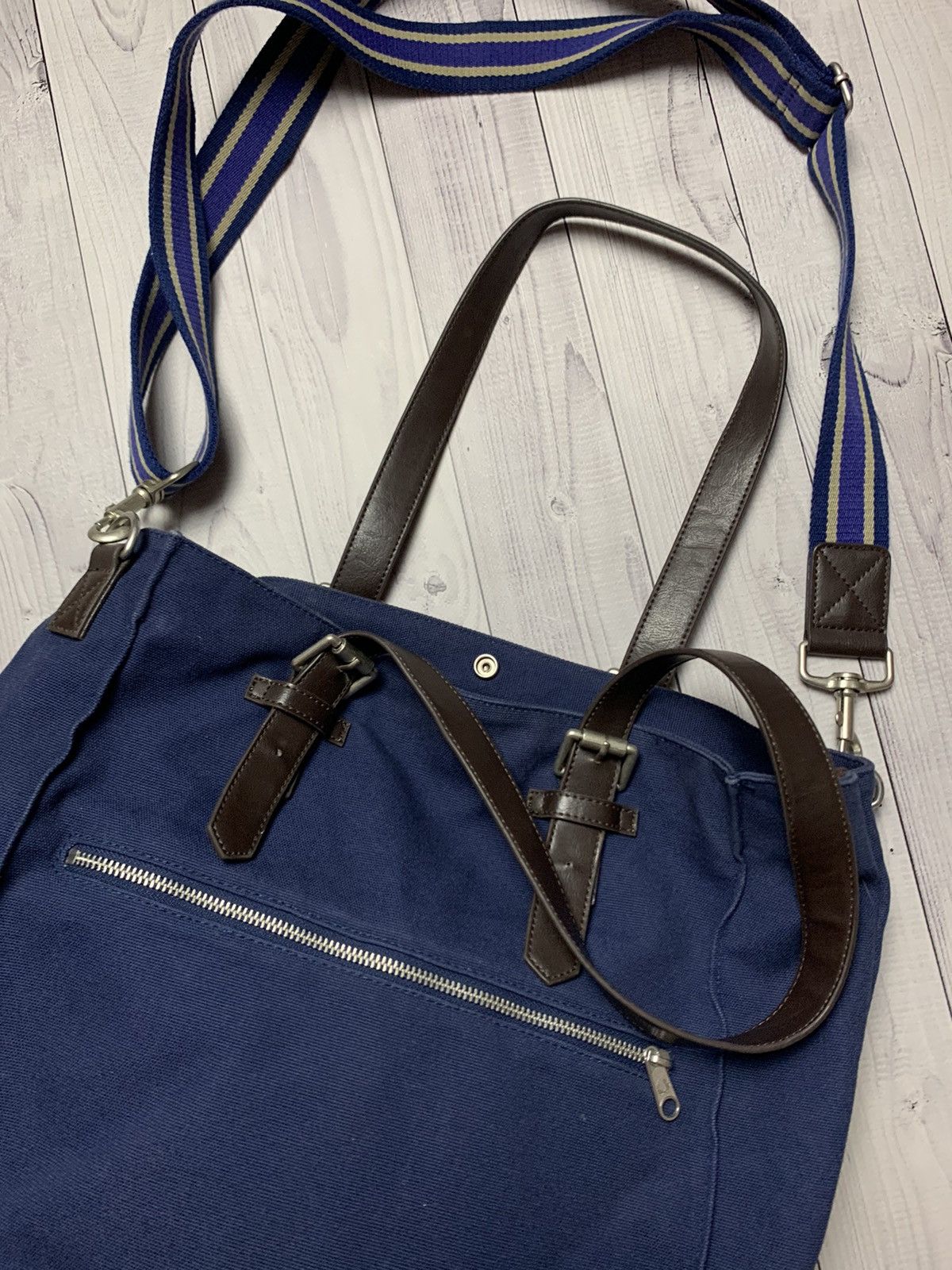 Fred Perry Vintage Bag Fred Perry navy logo Size ONE SIZE - 3 Thumbnail