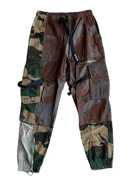 NWT OFF-WHITE C/O VIRGIL ABLOH Limestone Parachute Cargo Pants Size 30/40  $825