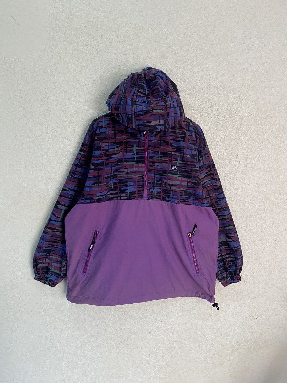 Adidas × Japanese Brand RARE VINTAGE ADIDAS OUTDOOR ADVENTURE HALF ZIP WINDBREAKER Size US L / EU 52-54 / 3 - 6 Thumbnail