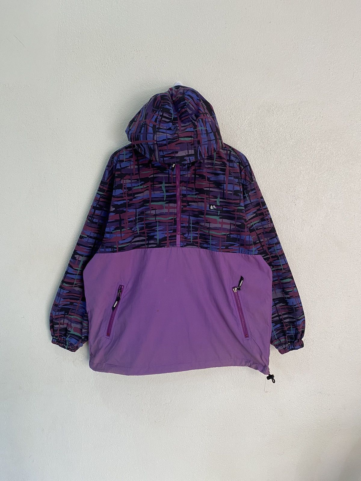 Adidas × Japanese Brand RARE VINTAGE ADIDAS OUTDOOR ADVENTURE HALF ZIP WINDBREAKER Size US L / EU 52-54 / 3 - 1 Thumbnail