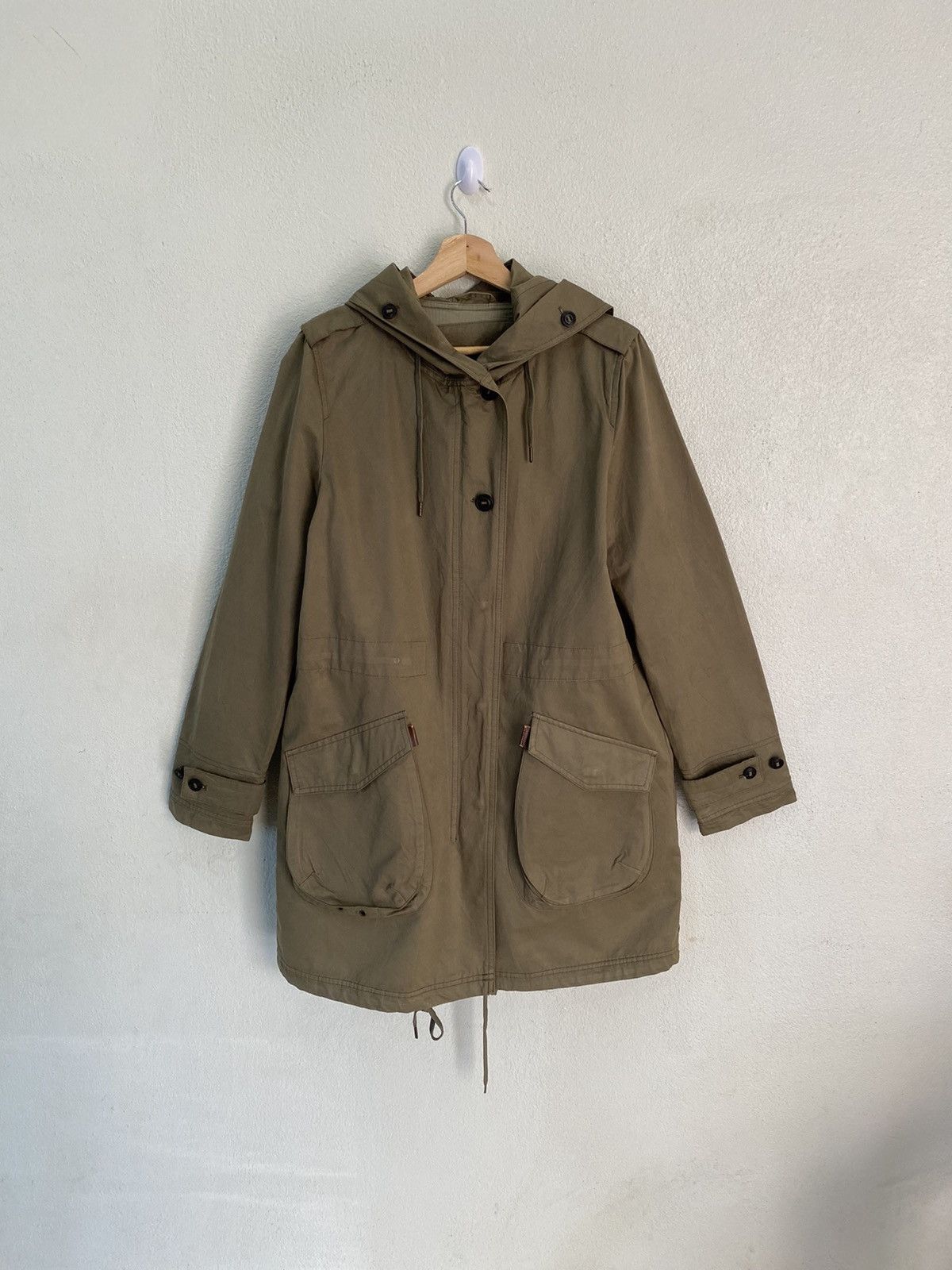 Zara VINTAGE ZARA PARKA HOODIE AUTUMN COAT Size US M / EU 48-50 / 2 - 4 Thumbnail