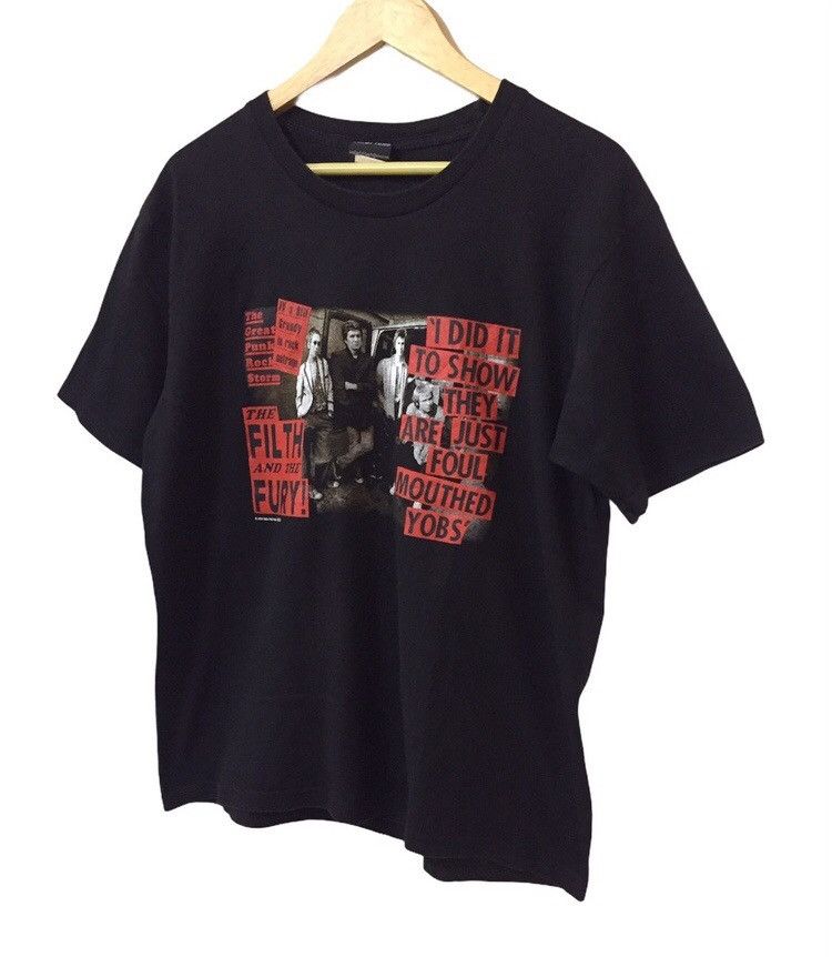 Band Tees × Vintage VINTAGE SEX PISTOLS SEDITIONARIES PUNK ROCK BAND TSHIRT Size US L / EU 52-54 / 3 - 2 Thumbnail