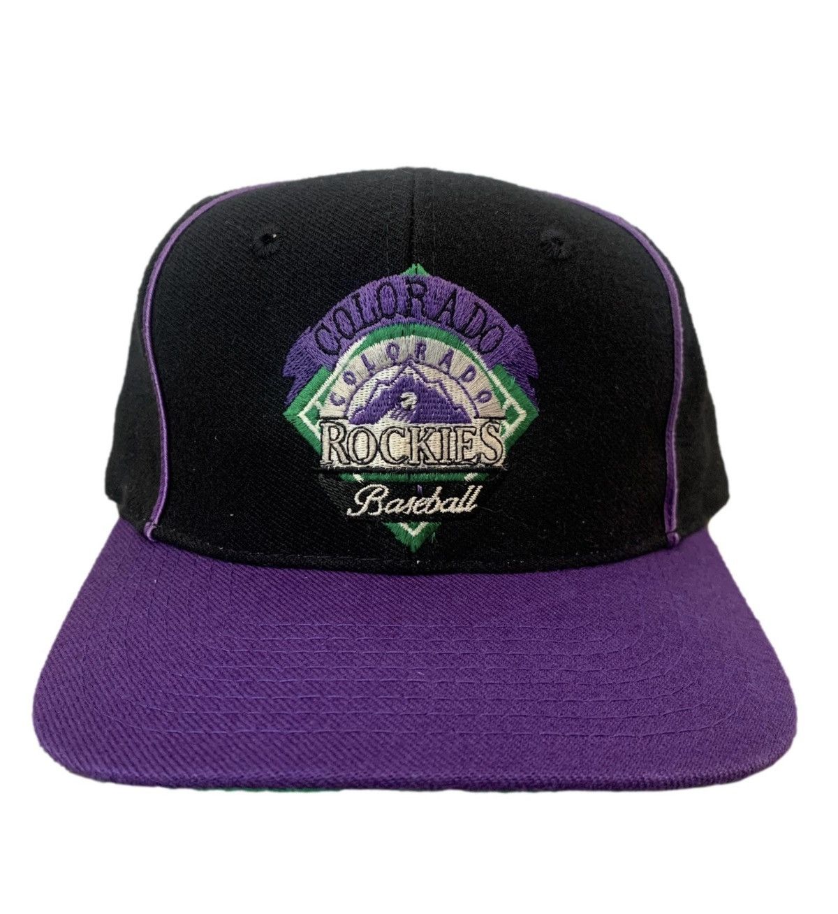 Veste De Départ Vintage Colorado Rockies, Starter, Taille L, Rare Et Rétro