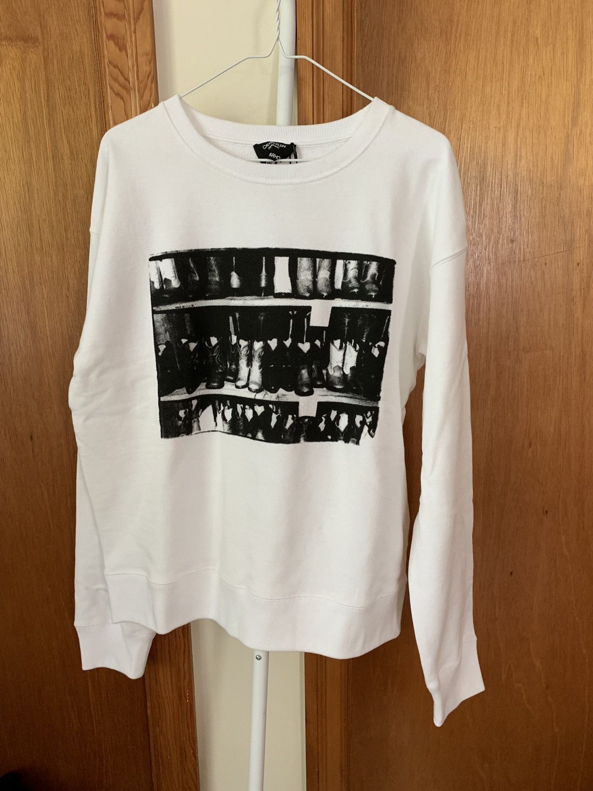 Calvin Klein 205W39NYC Calvin Klein 205w39nyc Cowboy Boots sweatshirt Size US L / EU 52-54 / 3 - 1 Thumbnail