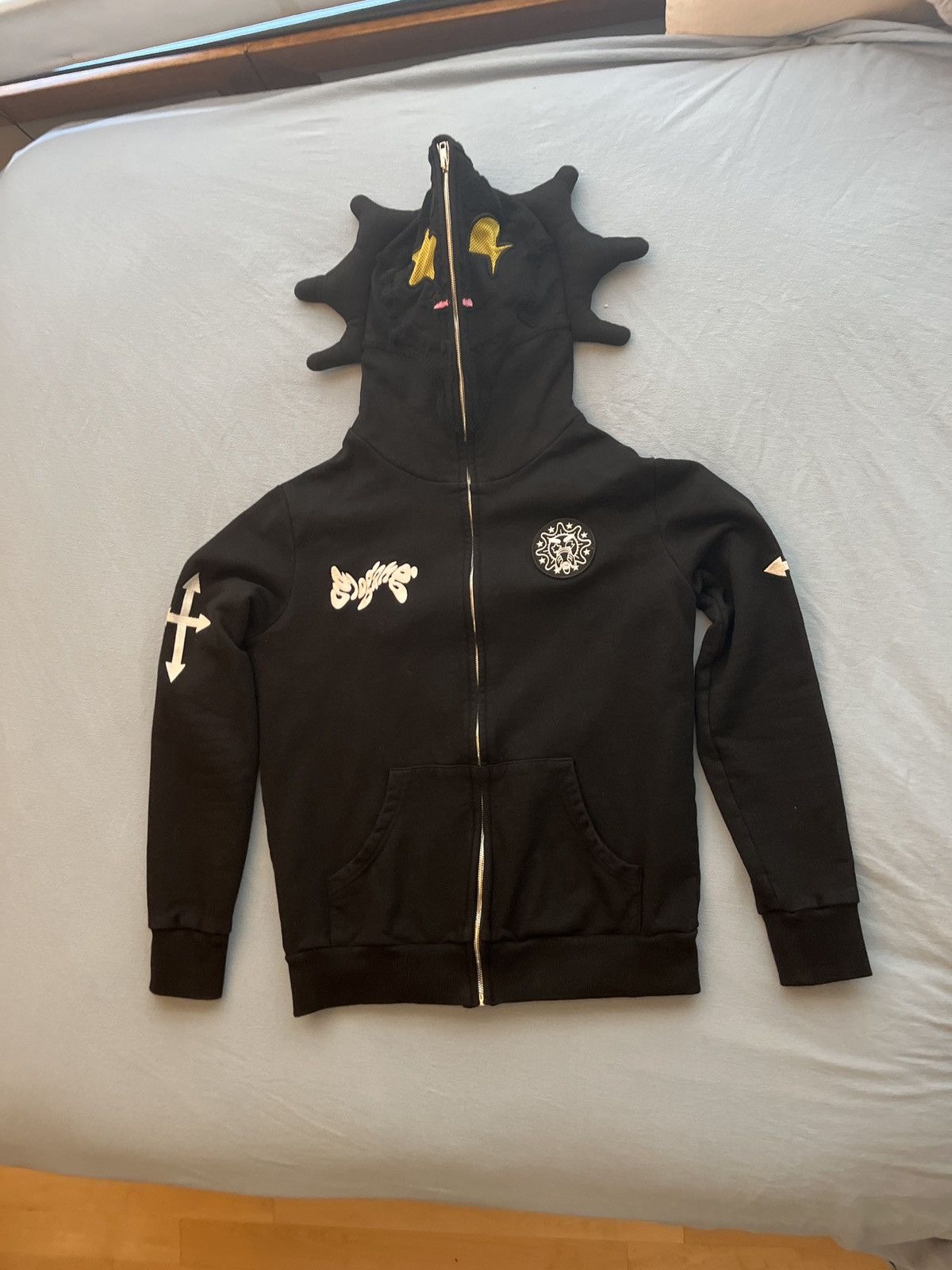 Glo Gang Glo Man Zip Hoodie Black Size M (NO MORE DROPS!) | Grailed