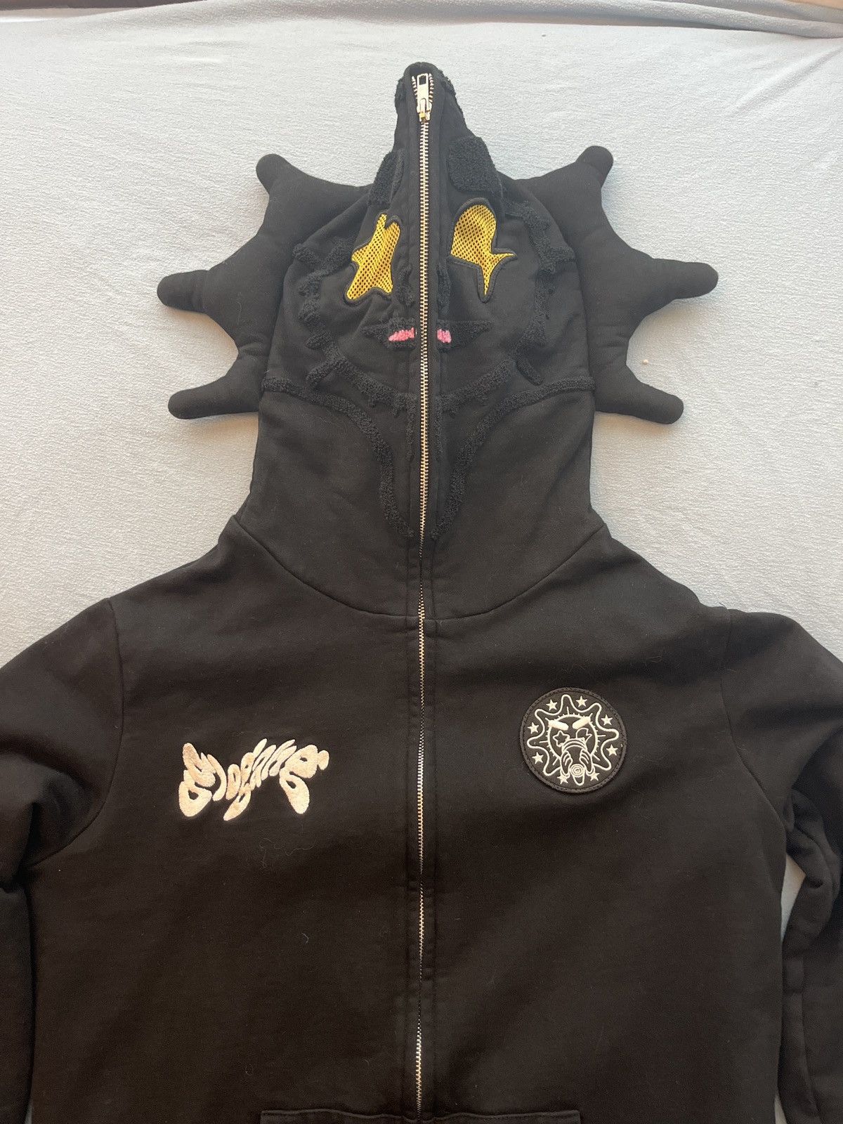 Glo Gang Glo Man Zip Hoodie Black Size M (NO MORE DROPS!) | Grailed