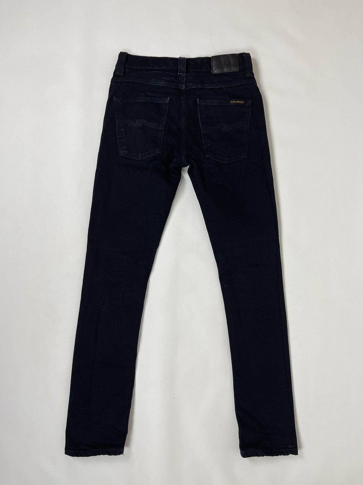 Japanese Brand × Nudie Jeans Nudie Jeans grim tim black ring skinny jeans pants denim Size US 29 - 10 Thumbnail