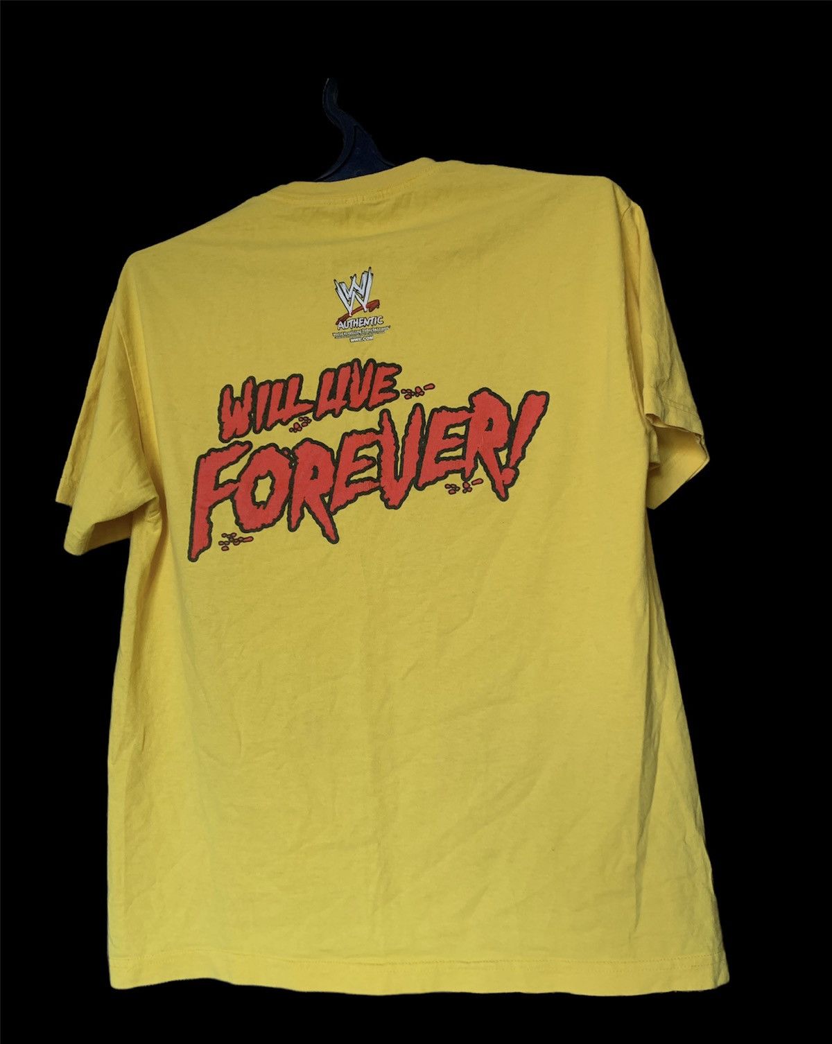 Vintage 2005 Vintage WWE hulkamania live forever wrestling t-shirt Size US L / EU 52-54 / 3 - 1 Thumbnail