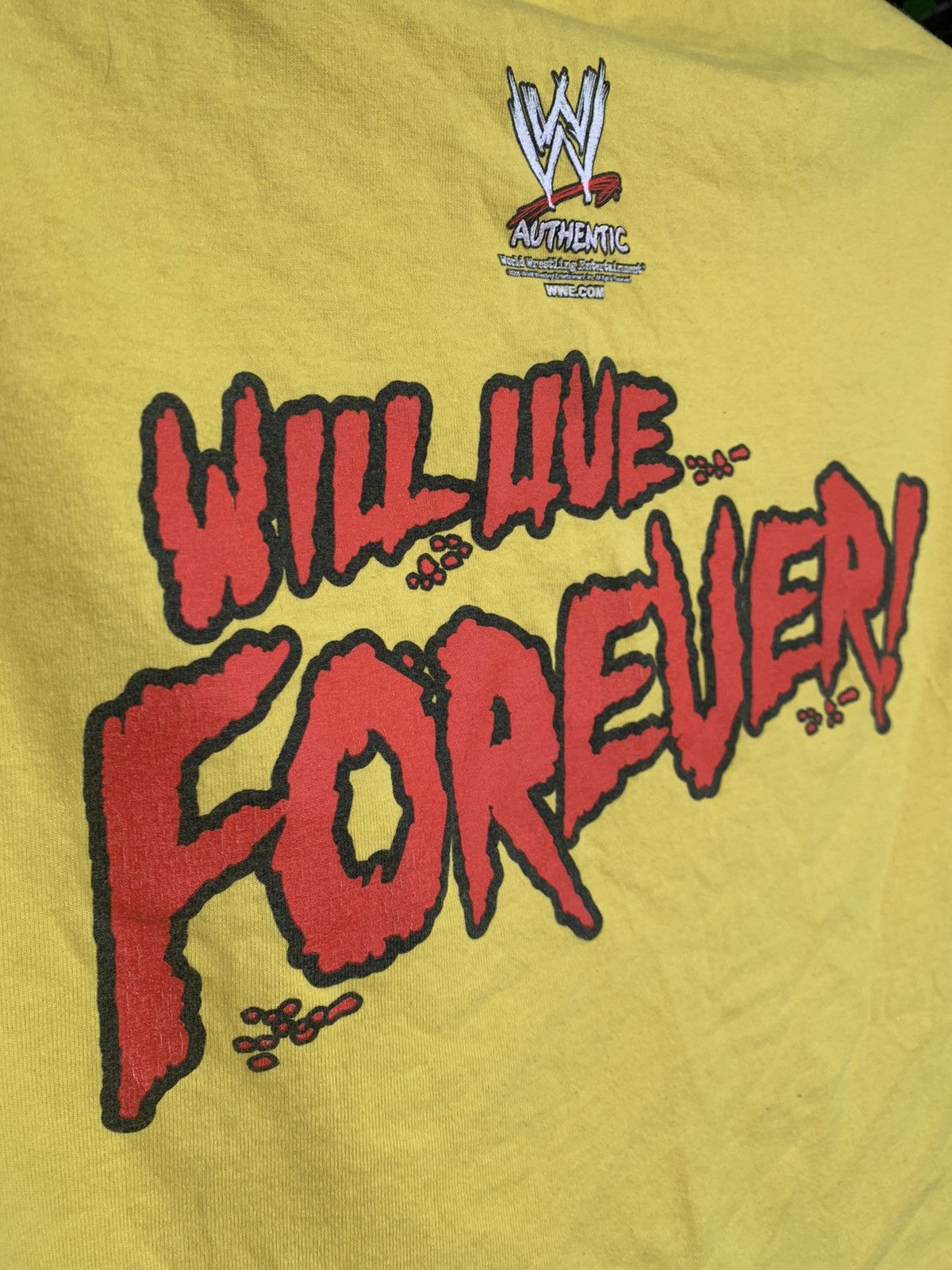 Vintage 2005 Vintage WWE hulkamania live forever wrestling t-shirt Size US L / EU 52-54 / 3 - 8 Thumbnail