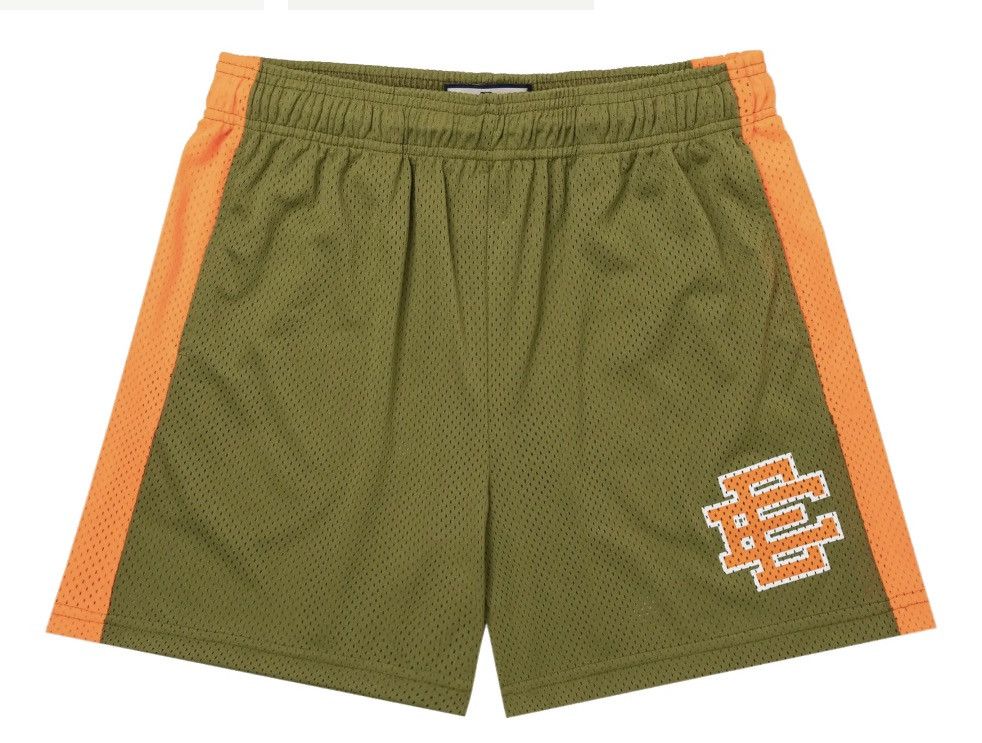 Eric Emanuel EE Basic Short - Moss/Shocking Orange sz XXL Size US 40 / EU 56 - 1 Thumbnail