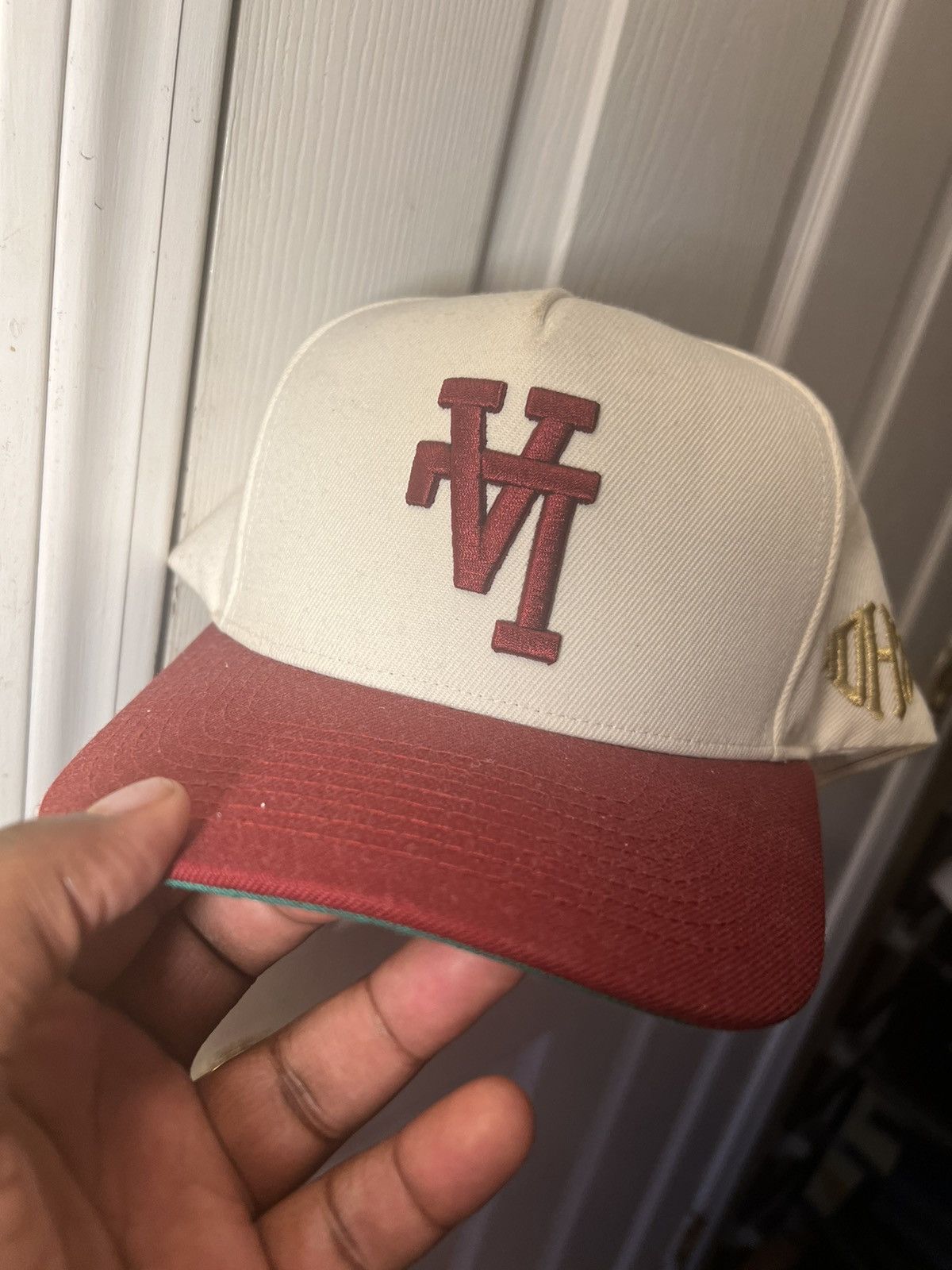 Kth Kill The Hype La White/Maroon KTHLA hat | Grailed