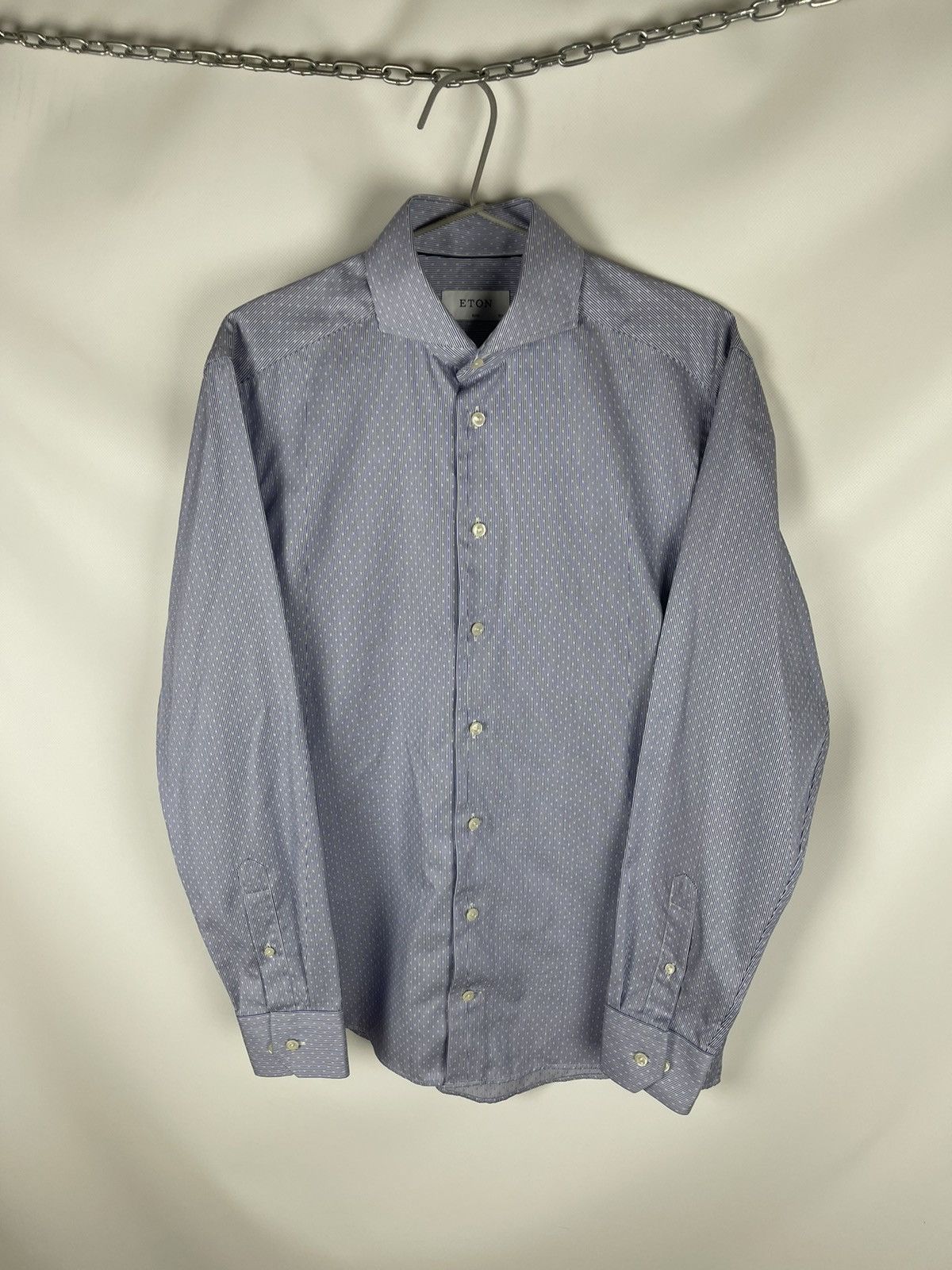 Eton Eton Cambridge shirt pattern long sleeve classic Size US M / EU 48-50 / 2 - 1 Thumbnail