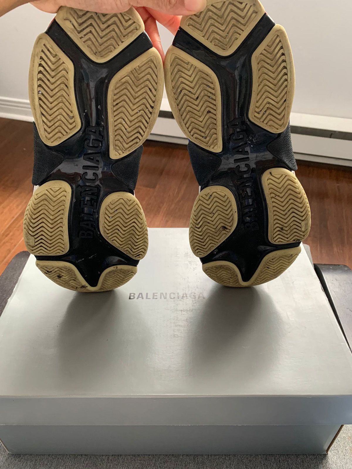 Balenciaga Balenciaga triple S blue Size US 10 / EU 43 - 7 Thumbnail