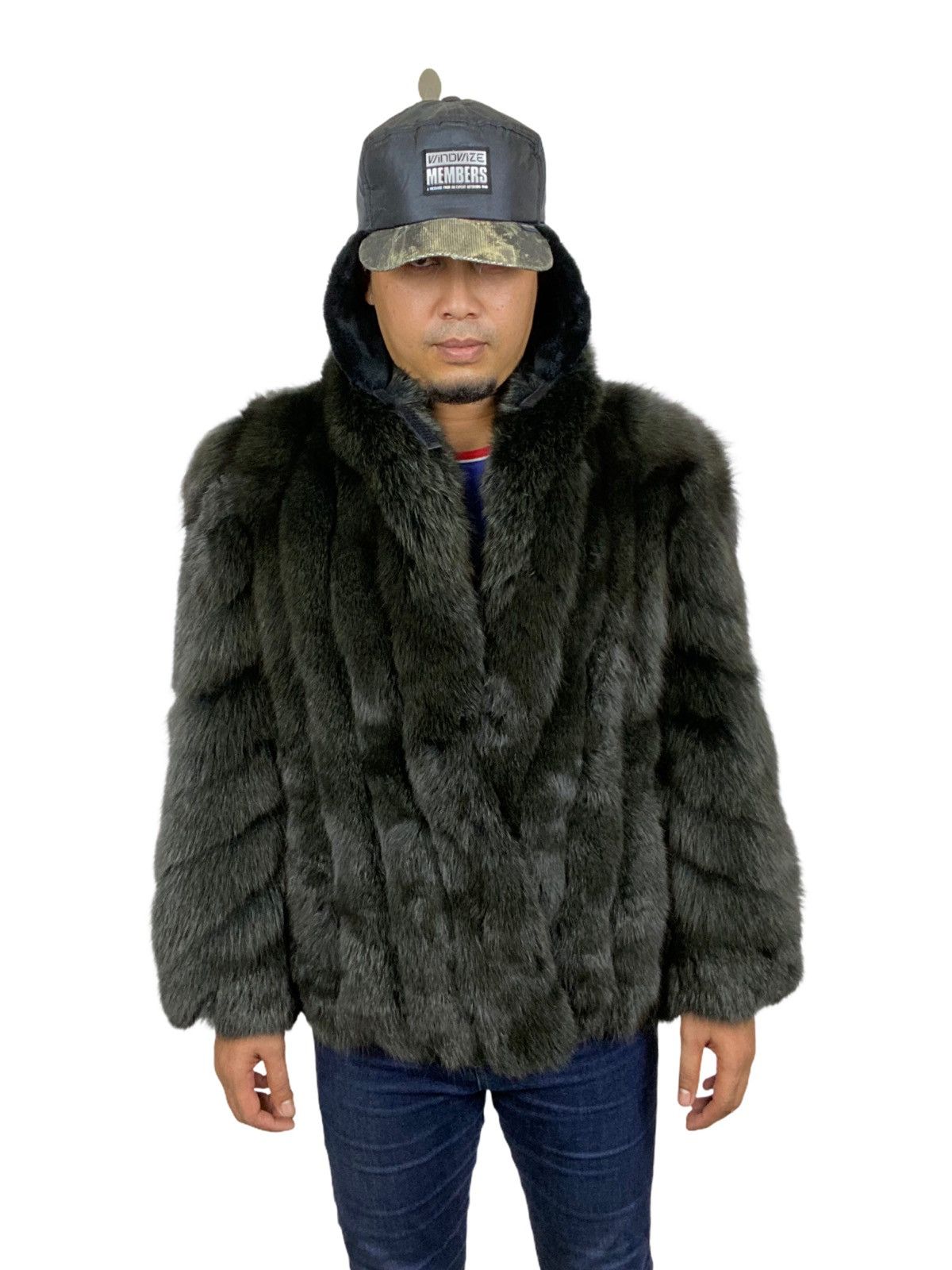 Other 🔥RARE🔥VINTAGE SAGA FOX FUR JACKET NICE DESIGN-GK123 Size US M / EU 48-50 / 2 - 2 Thumbnail