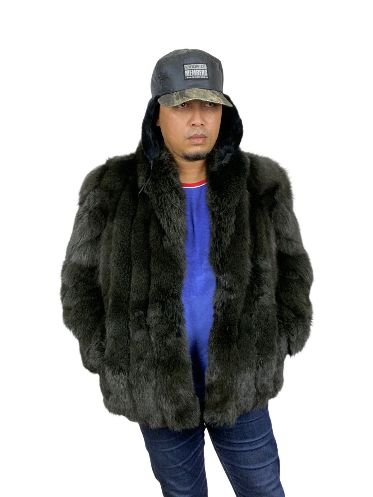 Other 🔥RARE🔥VINTAGE SAGA FOX FUR JACKET NICE DESIGN-GK123 Size US M / EU 48-50 / 2 - 3 Thumbnail
