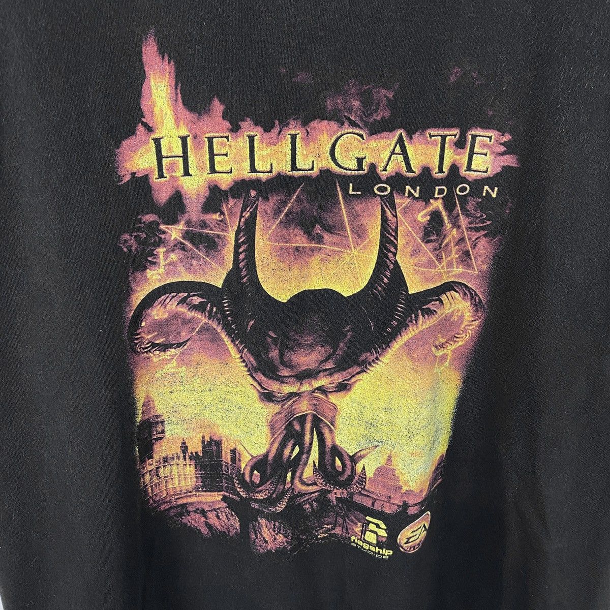 The Game Vintage 00s Hellgate London Promo tee Electronic Arts RPG Size US L / EU 52-54 / 3 - 3 Thumbnail