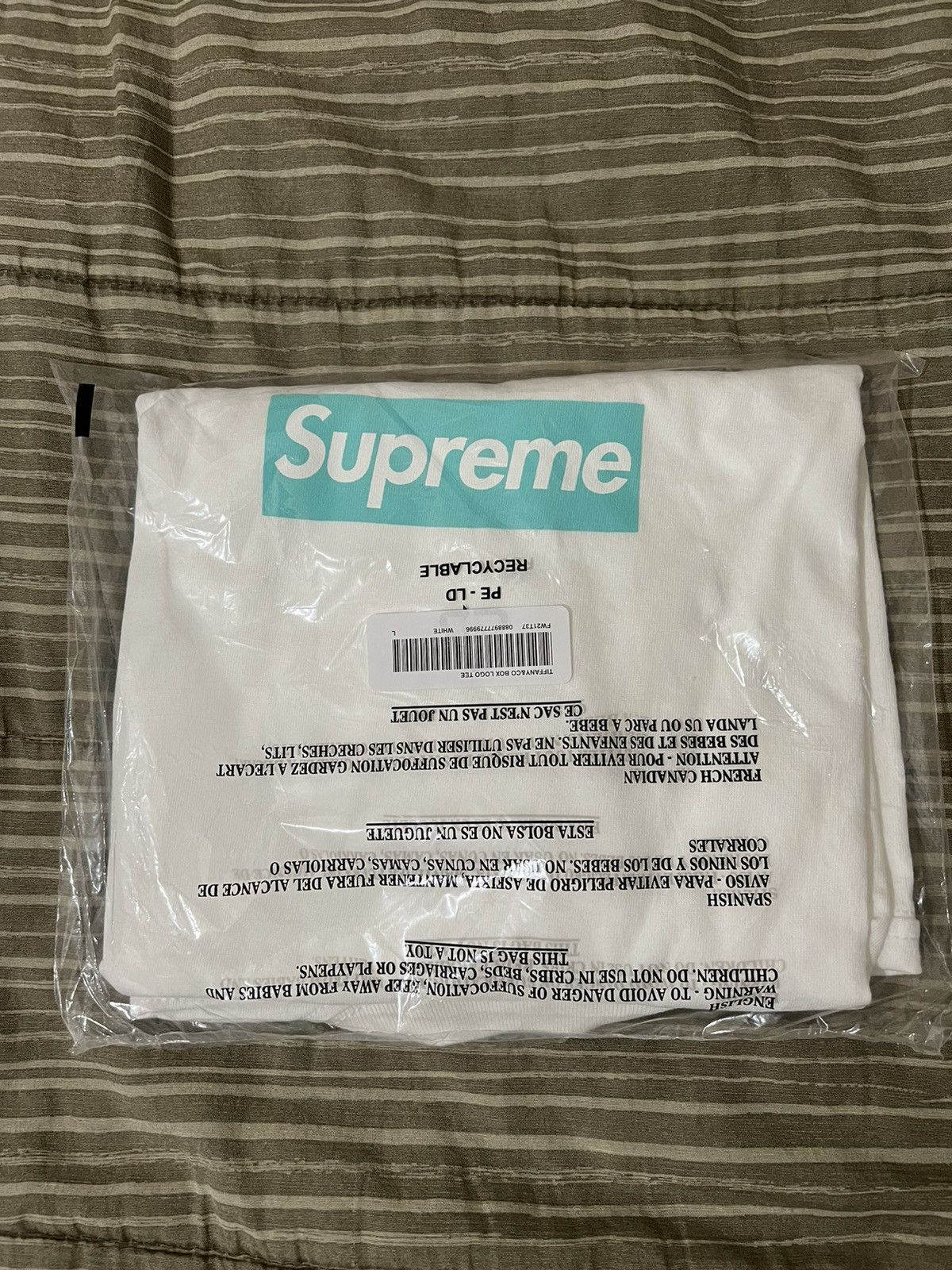 Supreme Supreme Tiffany & Co. Box Logo Tee | Grailed