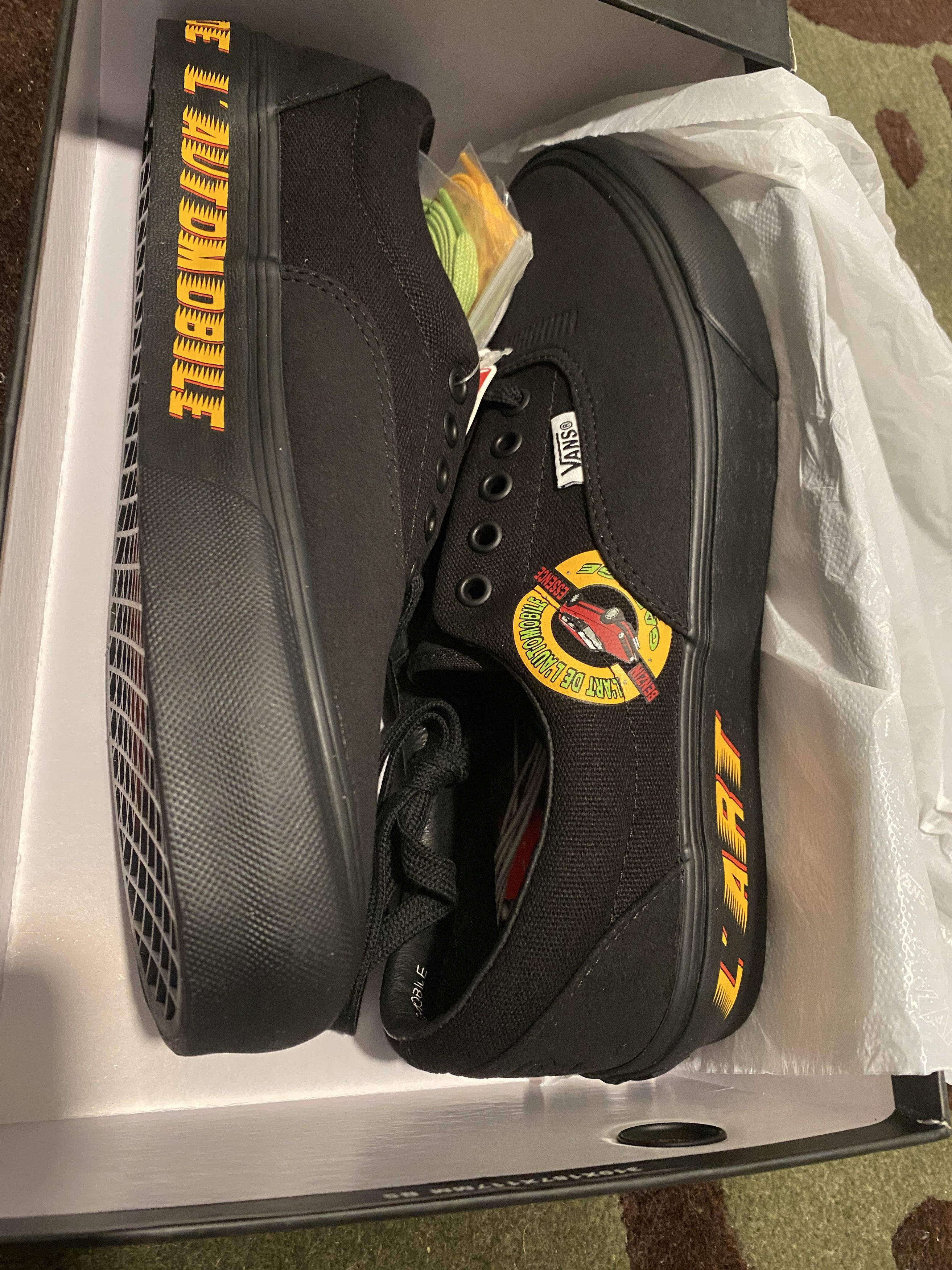 Kar Vans Era VLT L'Art de l'Automobile Black Size US 9 / EU 42 - 5 Thumbnail