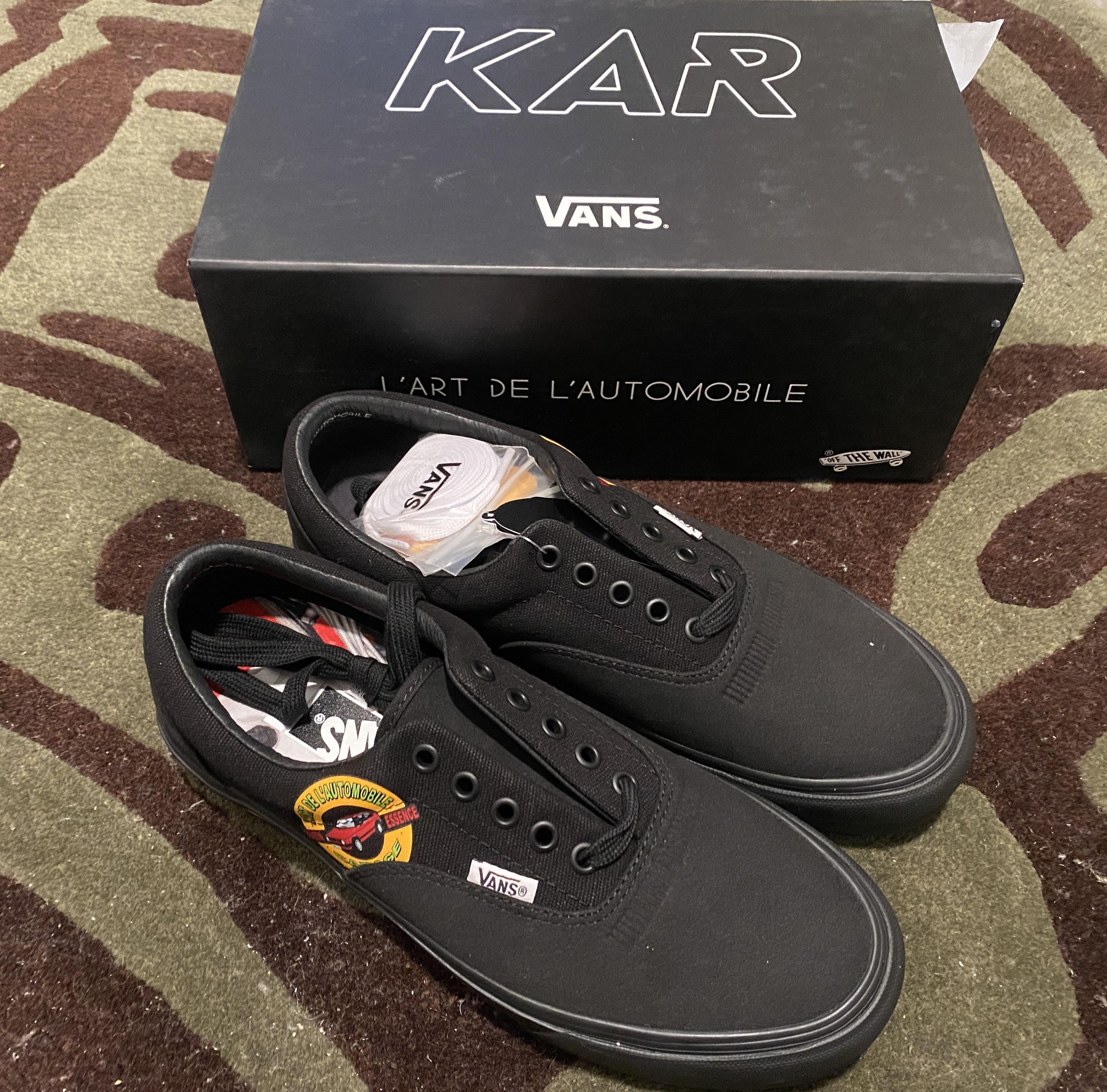 Kar Vans Era VLT L'Art de l'Automobile Black Size US 9 / EU 42 - 2 Thumbnail