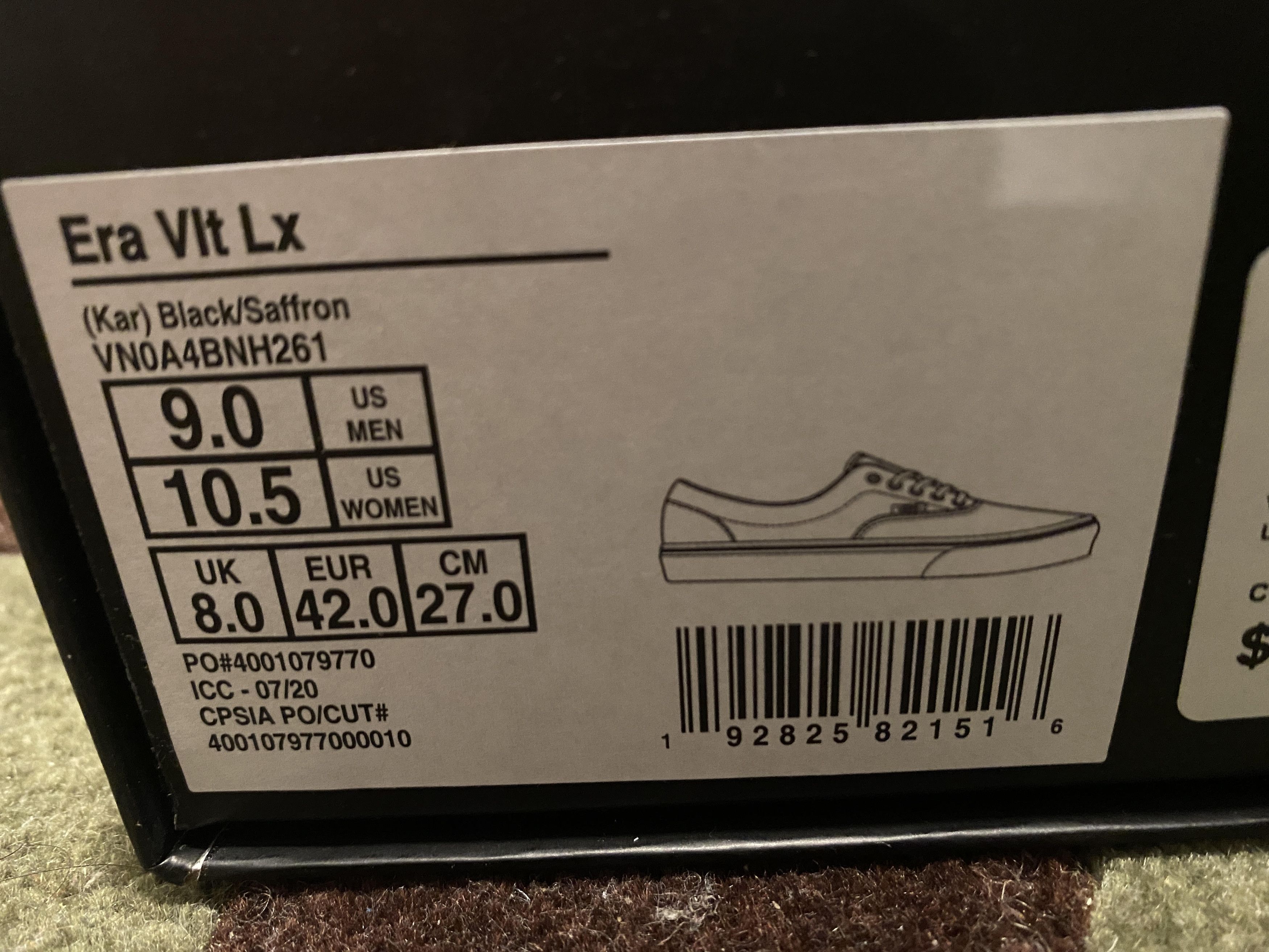 Kar Vans Era VLT L'Art de l'Automobile Black Size US 9 / EU 42 - 6 Thumbnail