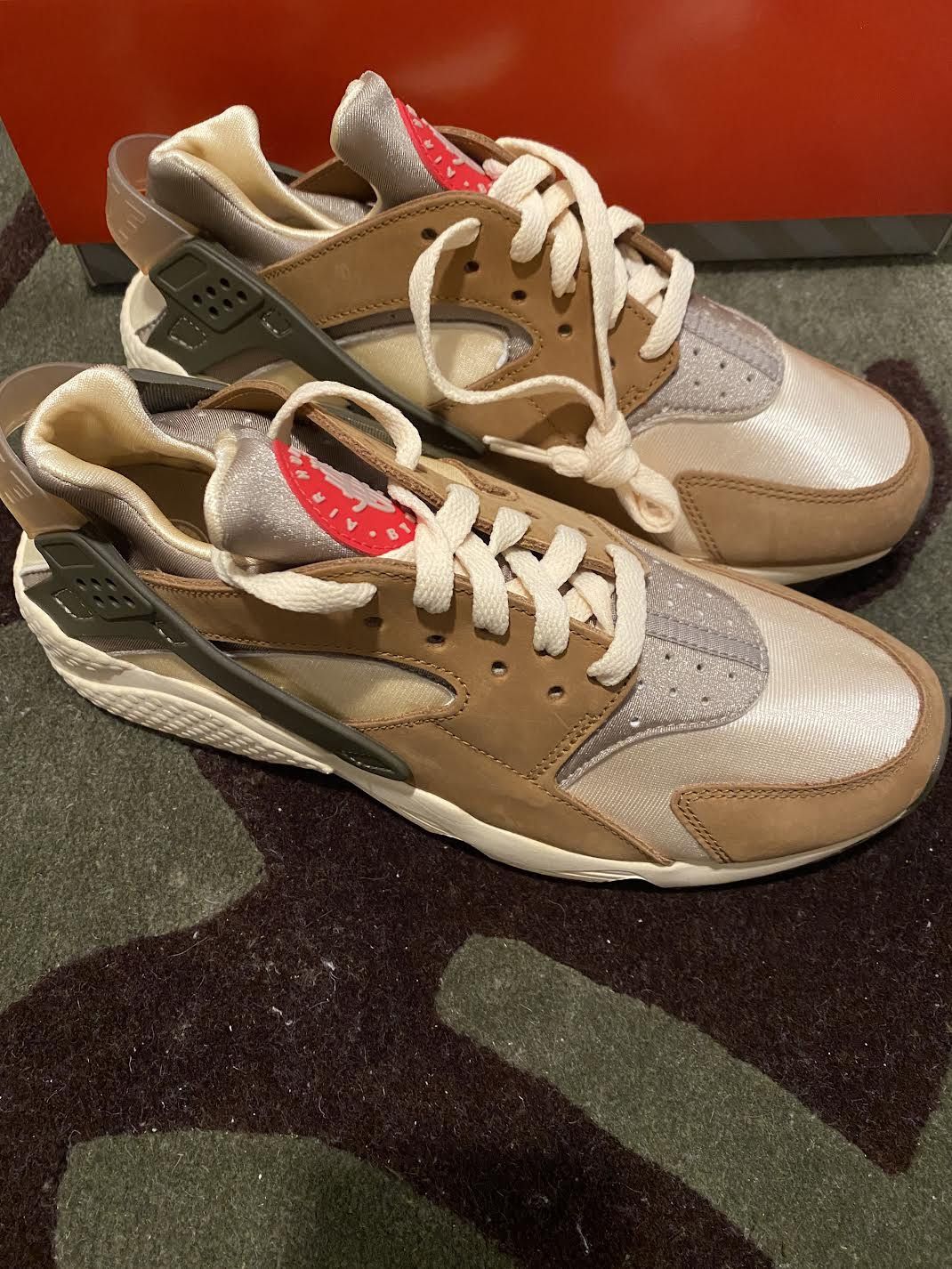 Nike × Stussy Nike Air Huarache Stussy Desert Oak (2021) Size US 9.5 / EU 42-43 - 1 Thumbnail