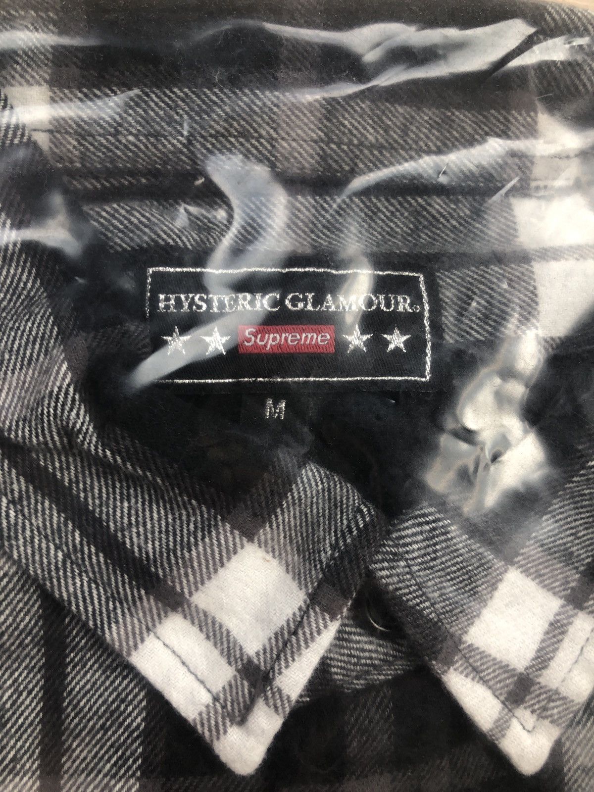 Hysteric Glamour × Supreme Supreme Hysteric Glamour Plaid Flannel Black Size US M / EU 48-50 / 2 - 3 Thumbnail