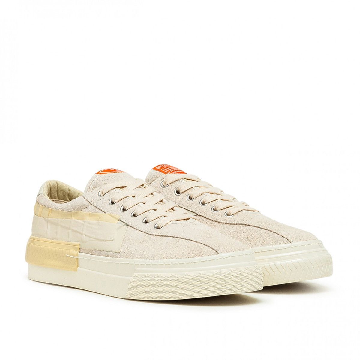 Stepney Workers Club Studio Hagel x Stepney Workers Club DELLOW EXP 1 LOW  (CREAM) | Grailed