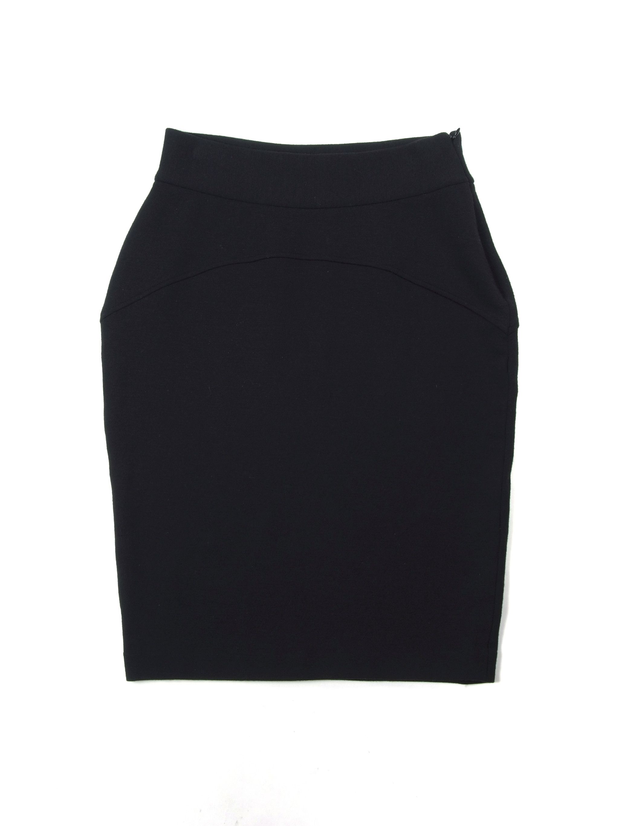 Diane von Furstenberg × Vintage Vintage Diane Von Furstenberg Wool-Silk Pencil Skirt Size 28" / US 6 / IT 42 - 2 Thumbnail