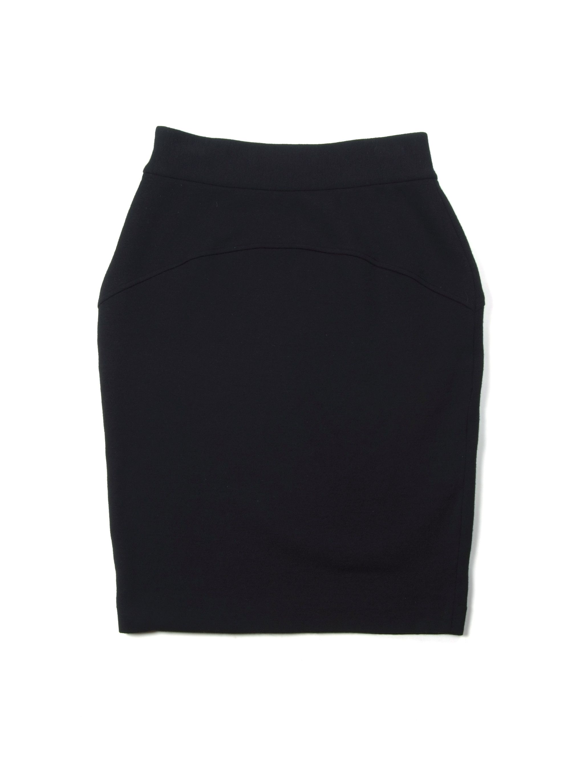 Diane von Furstenberg × Vintage Vintage Diane Von Furstenberg Wool-Silk Pencil Skirt Size 28" / US 6 / IT 42 - 1 Thumbnail