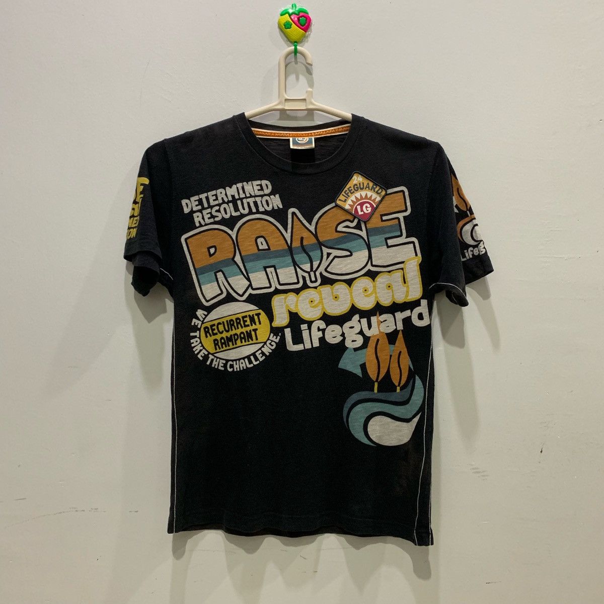 Japanese Brand × Other × Vintage LIFEGUARD Tee Size M Fits S Size US S / EU 44-46 / 1 - 1 Thumbnail
