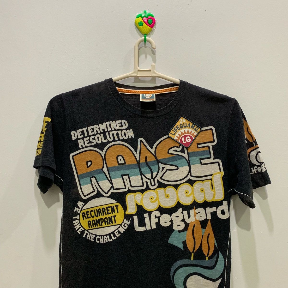 Japanese Brand × Other × Vintage LIFEGUARD Tee Size M Fits S Size US S / EU 44-46 / 1 - 2 Thumbnail