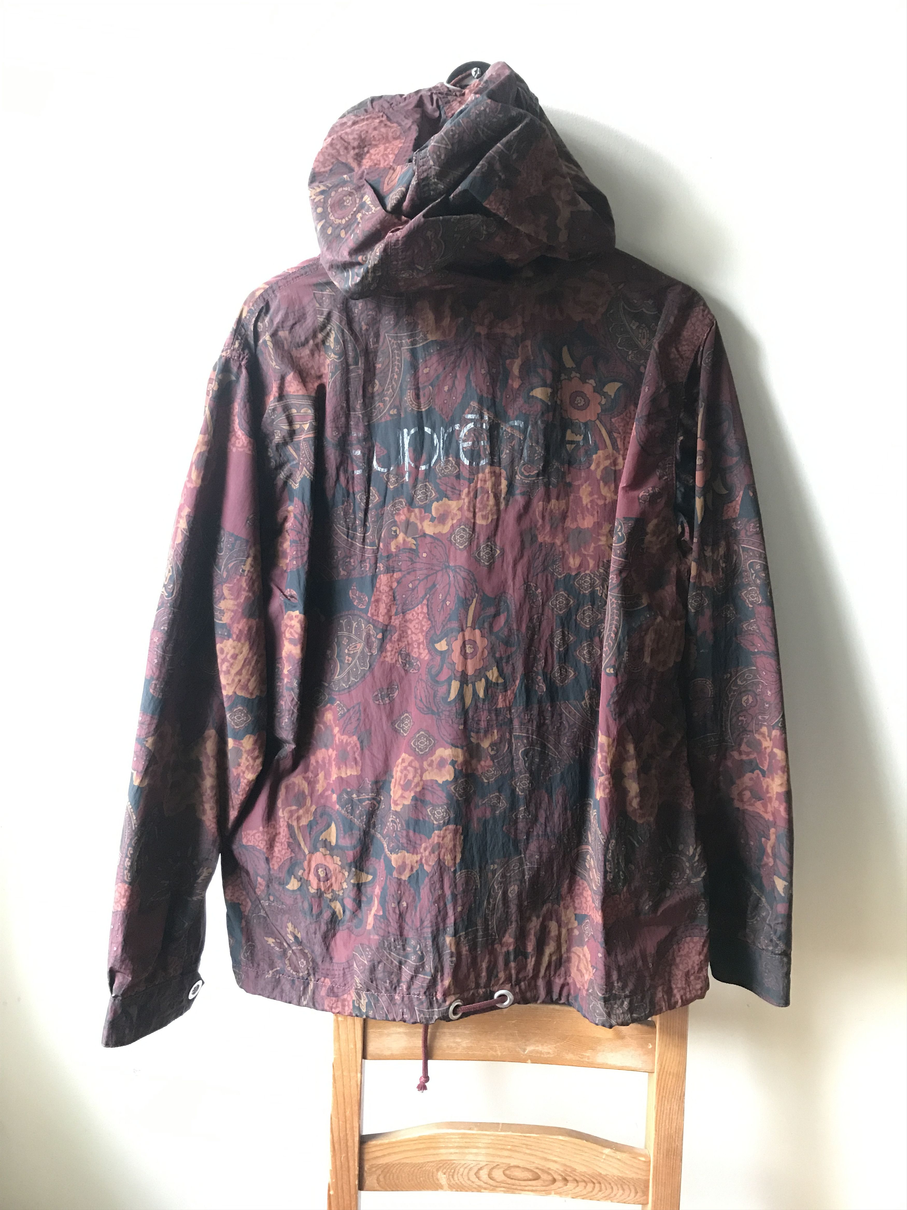 8/10 SS15 Nylon Metal 5C Anorak RED PAISLEY
