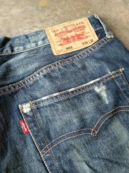 Levi's LVC 1966 Special Edition Vintage Levi's 501 Jeans Size US 34 / EU 50 - 4 Thumbnail