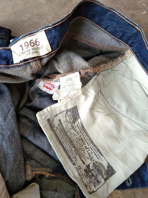 Levi's LVC 1966 Special Edition Vintage Levi's 501 Jeans Size US 34 / EU 50 - 7 Thumbnail