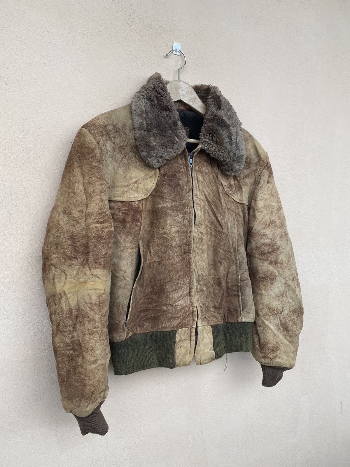 Cooper × Genuine Leather Vintage Cooper Suede Jacket Zipper Talon Leather Size US M / EU 48-50 / 2 - 3 Thumbnail