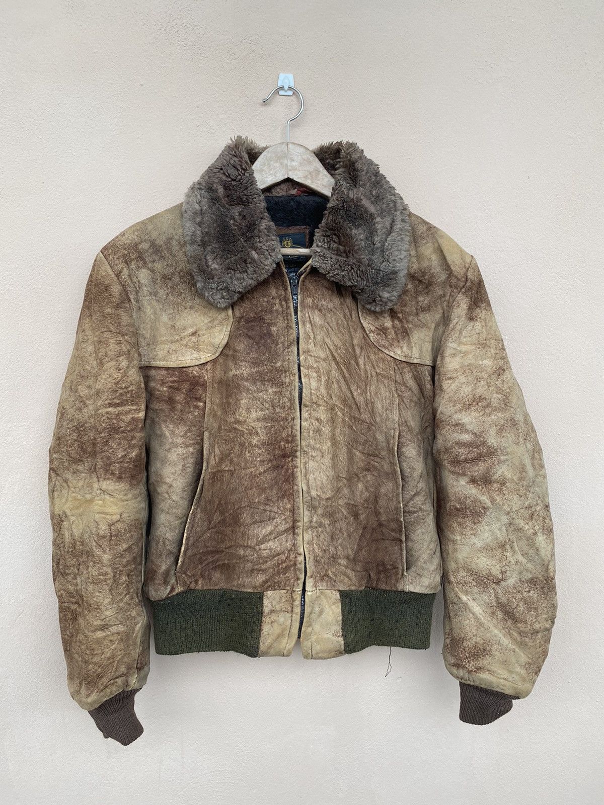 Cooper × Genuine Leather Vintage Cooper Suede Jacket Zipper Talon Leather Size US M / EU 48-50 / 2 - 1 Thumbnail