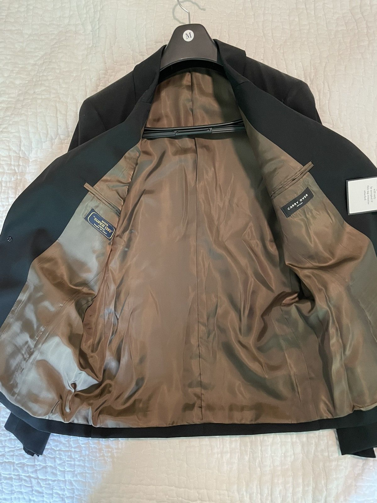 Suit cropped blazer dude9 puerhomme fear of god zegna rep