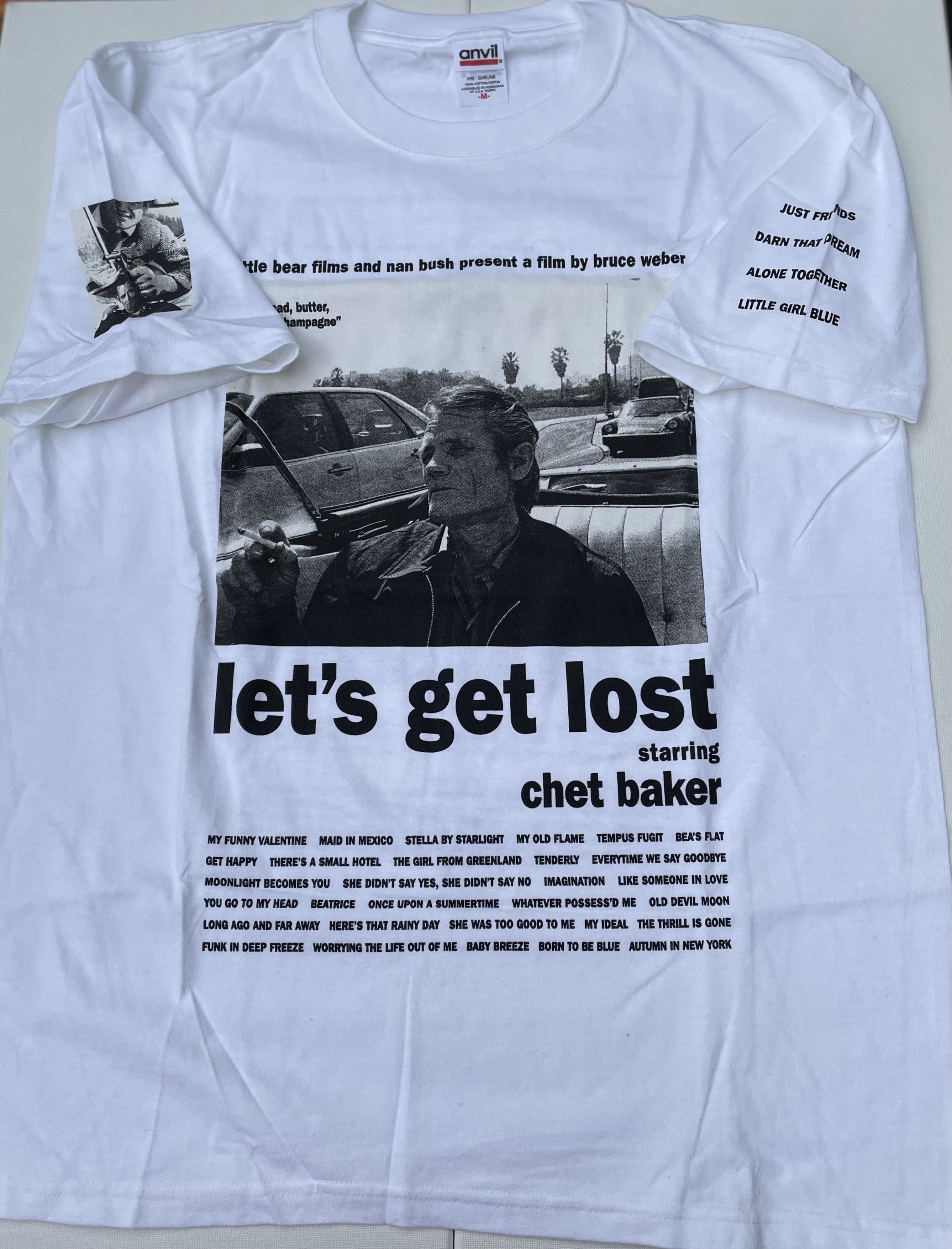 Weber Bruce Weber / Chet Baker Let's Get Lost t-shirt | Grailed