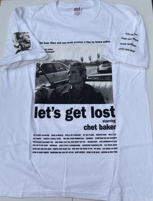 Weber Bruce Weber / Chet Baker Let's Get Lost t-shirt | Grailed